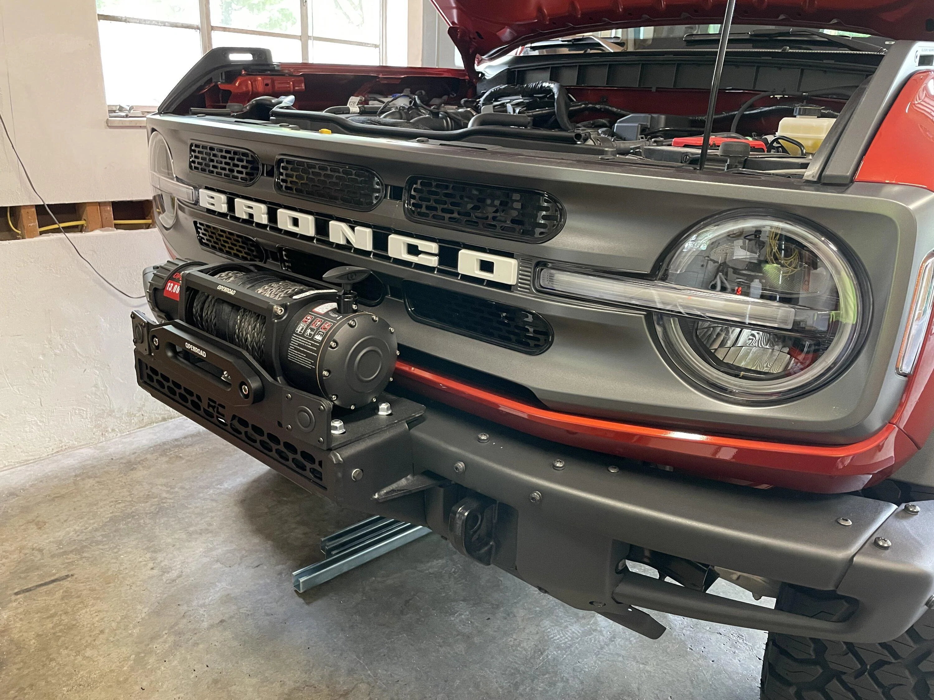 Ford Bronco OpenRoad Budget (awesome) Winch IMG_4346