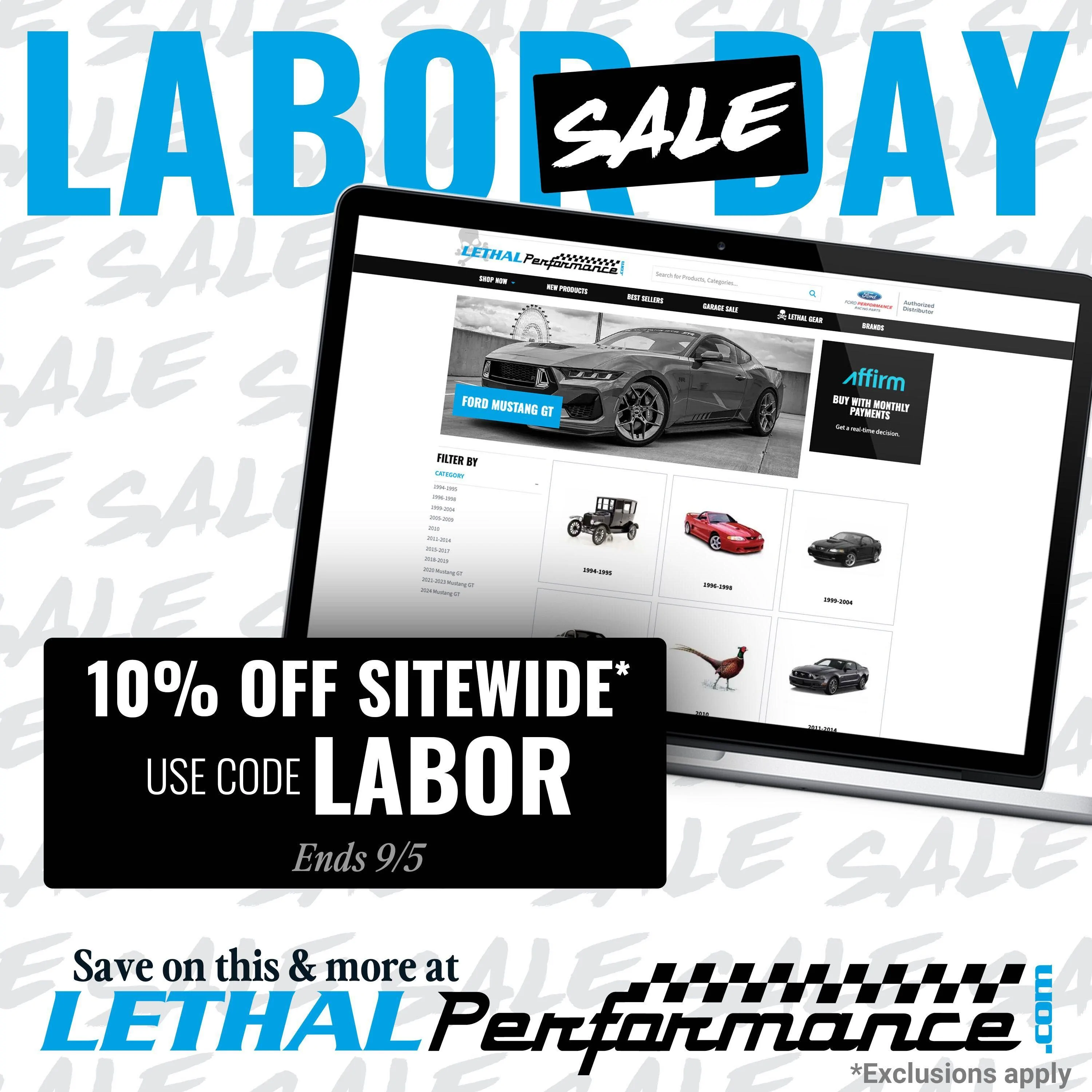 Ford Bronco Labor Day Sales START NOW at Lethal Performance!! sitewid