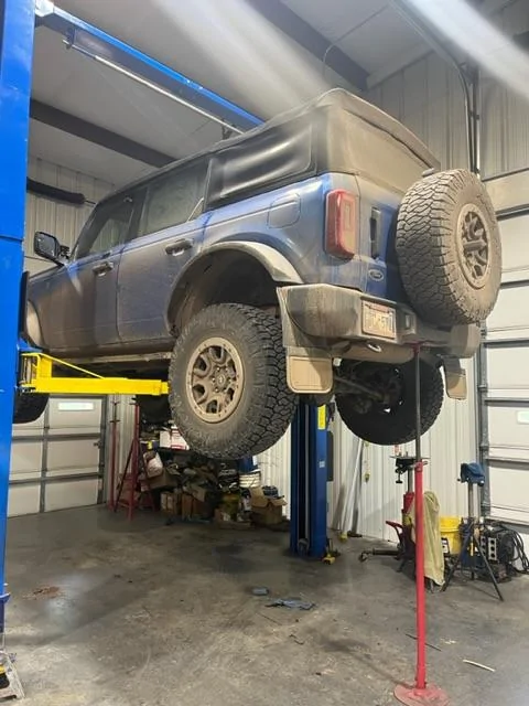Ford Bronco Forced armor upgrades: aluminum pan, ARB skid plates, Icon 3" lift IMG_7882