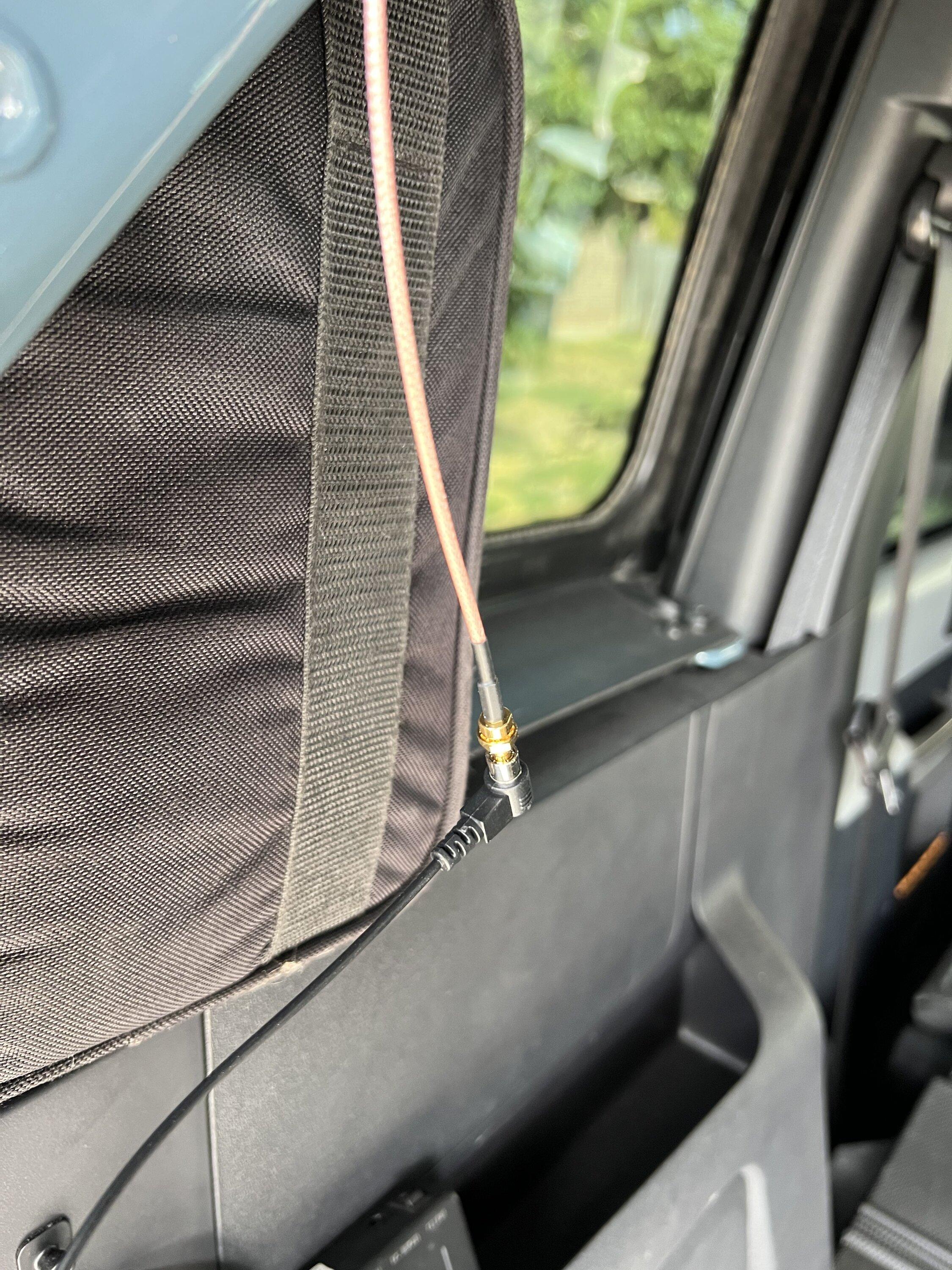 Ford Bronco XM Antenna Relocation - my DIY results 20230904_212928290_iOS