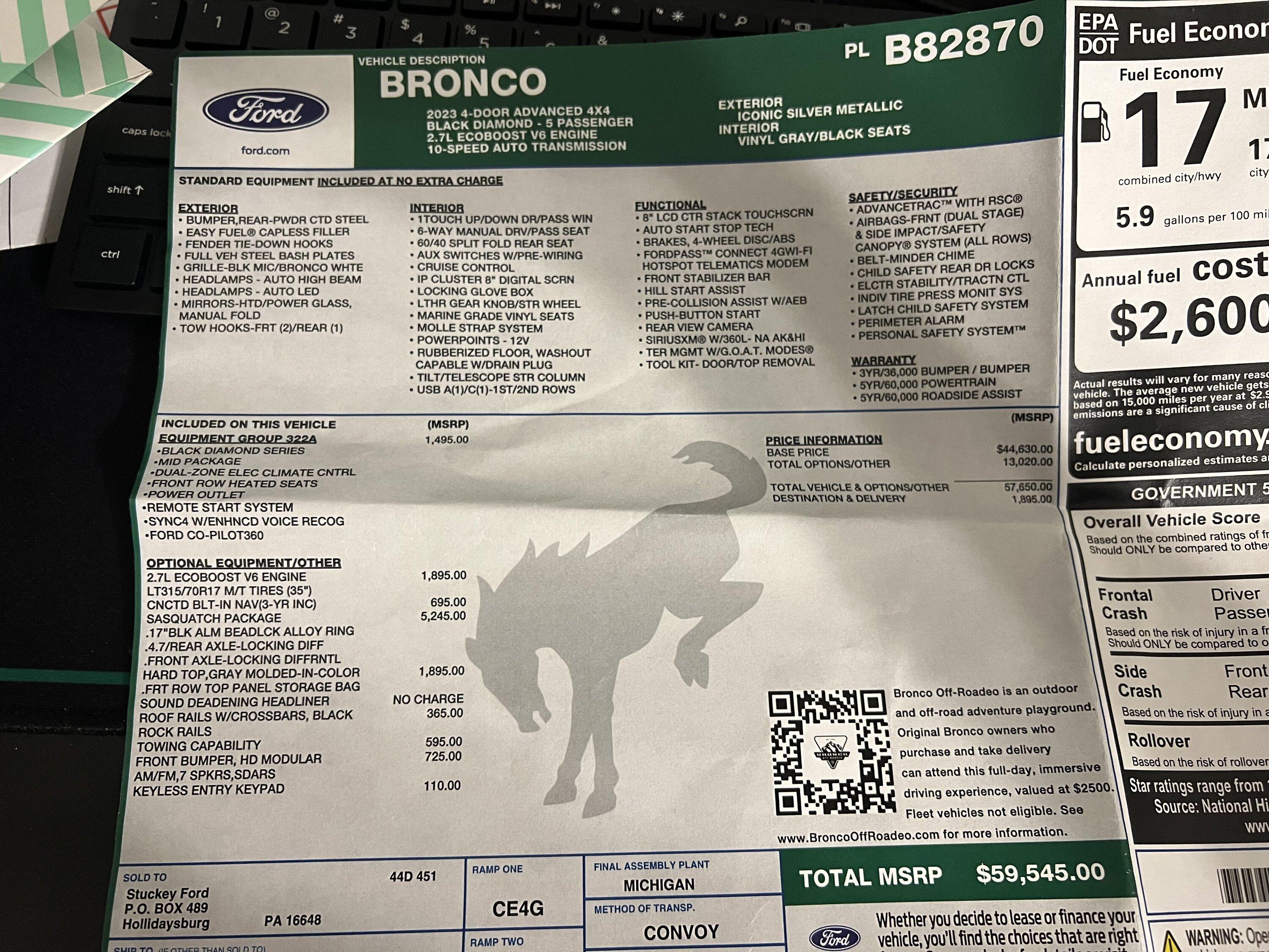 Ford Bronco ADM is alive and well IMG_8670