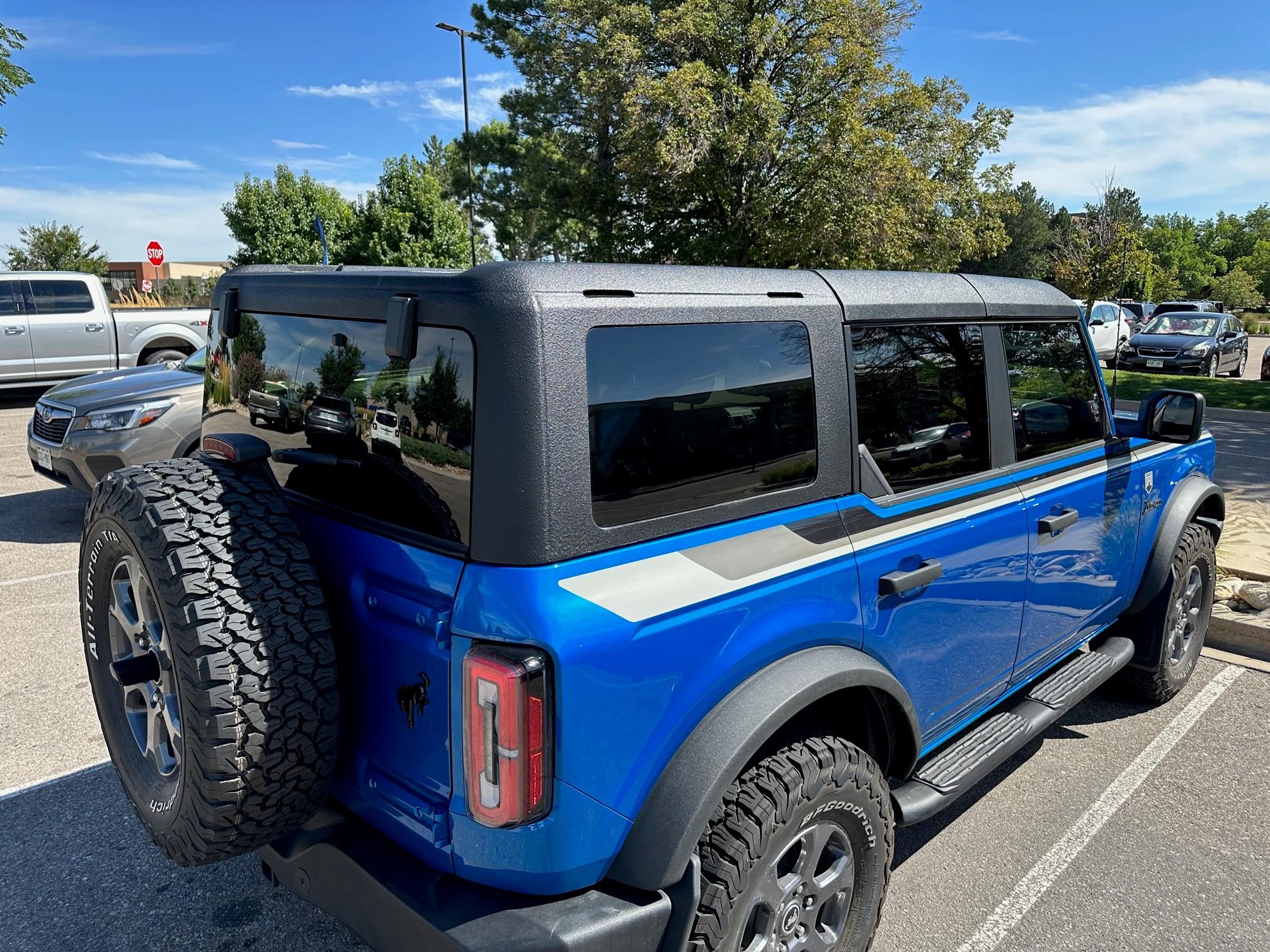 Ford Bronco ADV Production Modular Hardtop! hard top installed