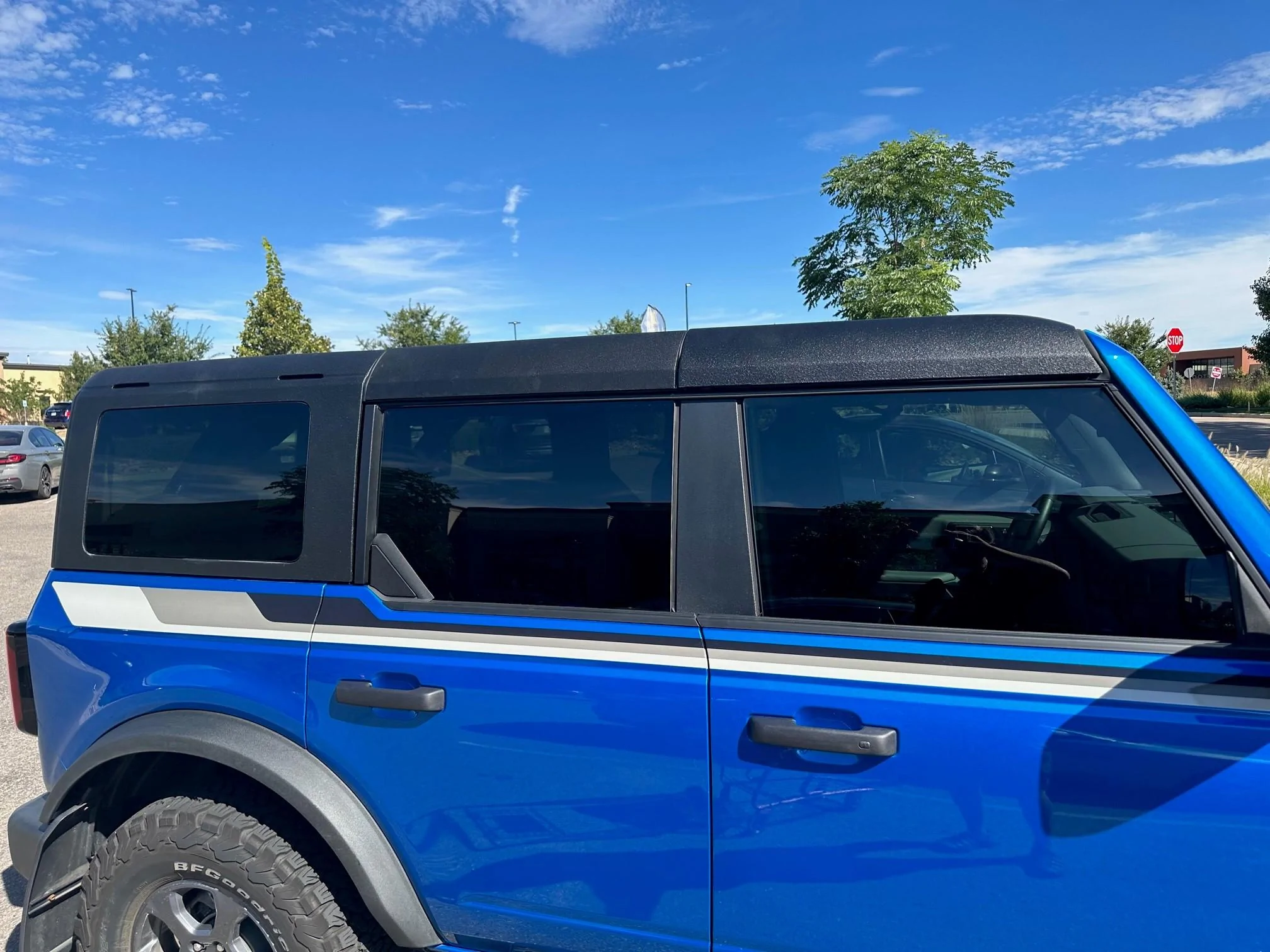 Ford Bronco ADV Production Modular Hardtop! AC hardtop side view close u