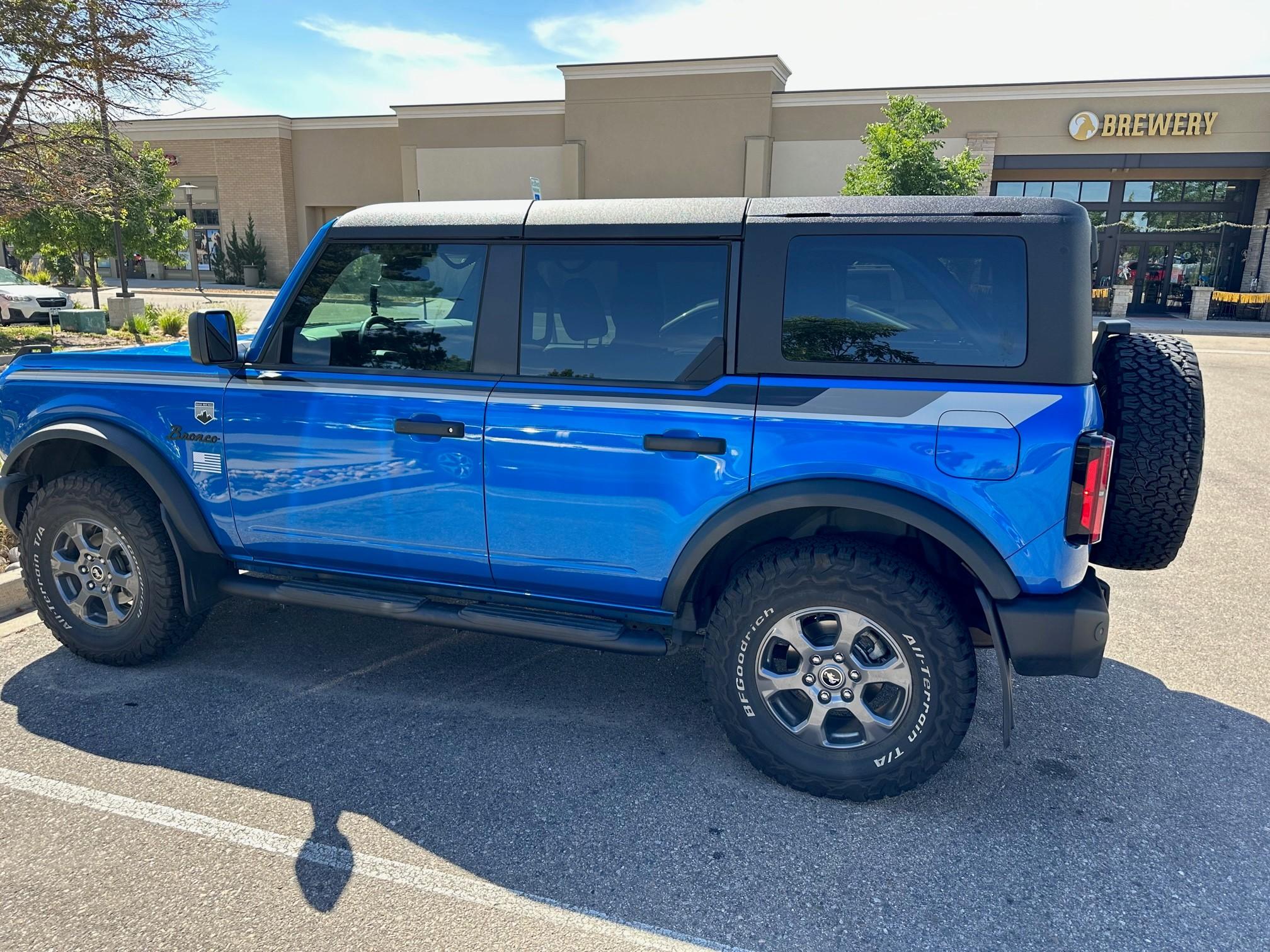 Ford Bronco ADV Production Modular Hardtop! AC hardtop side view