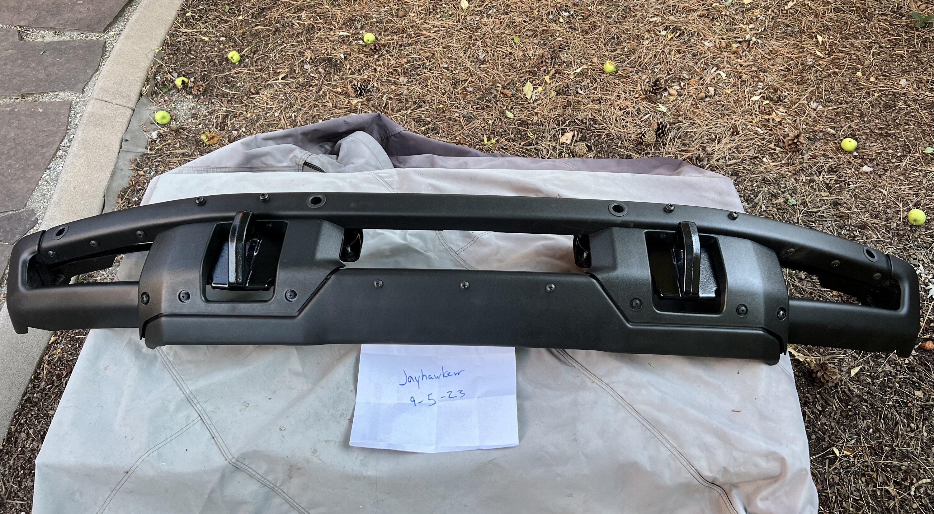 Ford Bronco WTS Modular Bumper with Sensor Bezels $500 IMG_3430