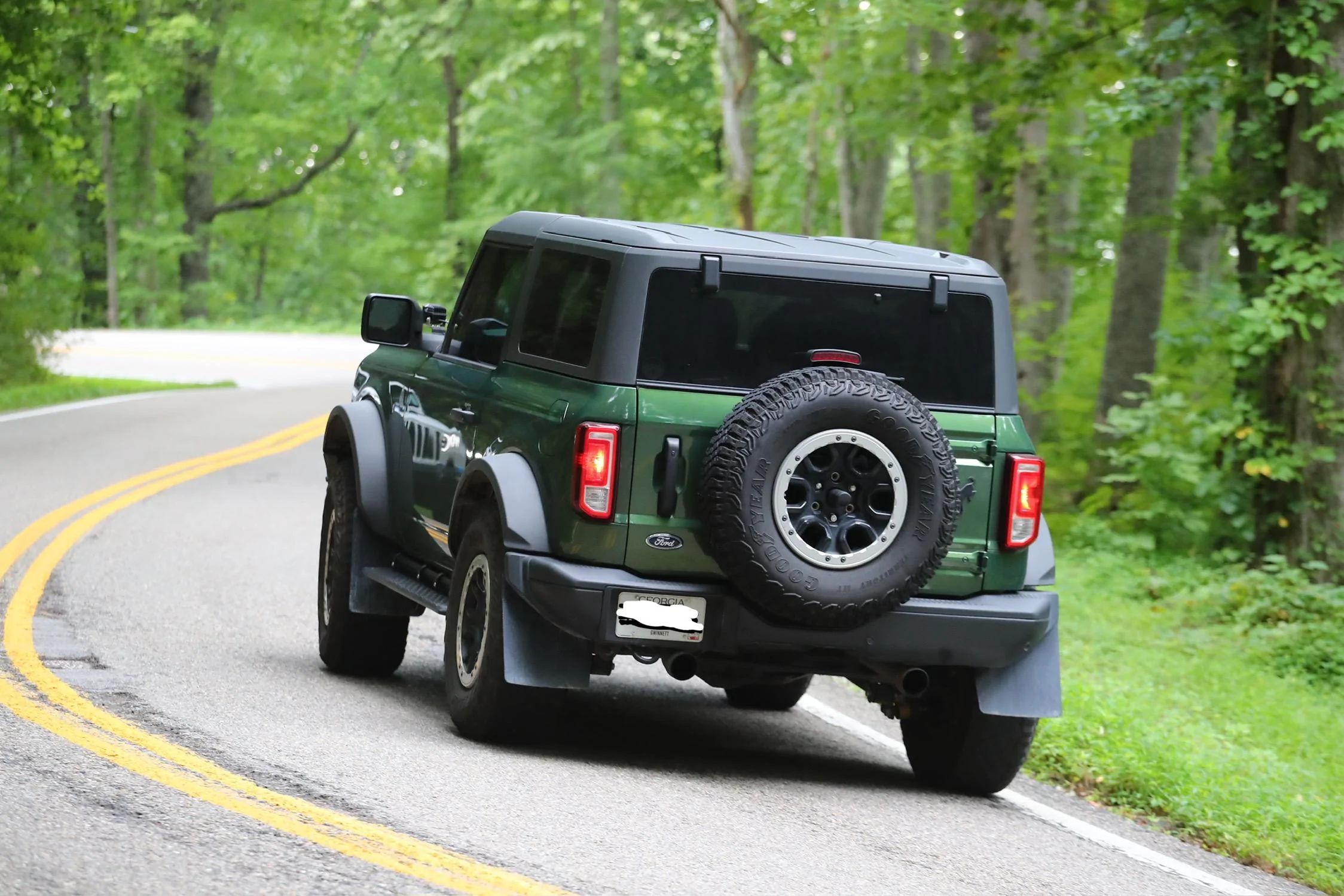 Ford Bronco Bronco on the Tail of The Dragon IMG_2083