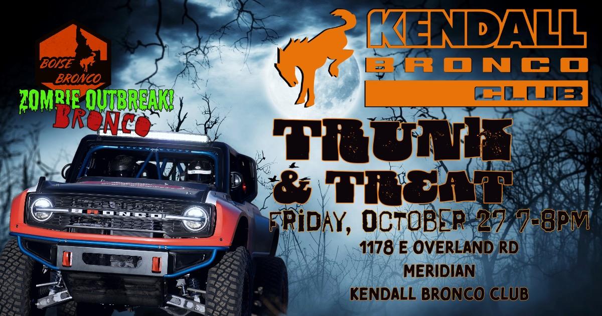 Ford Bronco Bronco Trunk or Treat Setups?!? Trunk & Treat Banner