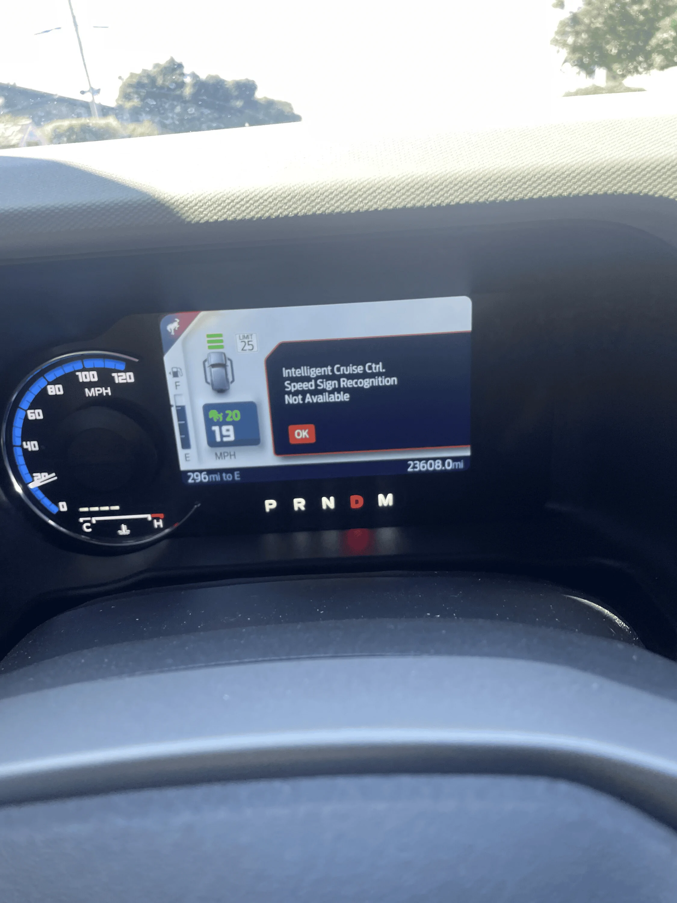Ford Bronco Speed limit reader 1694014494667