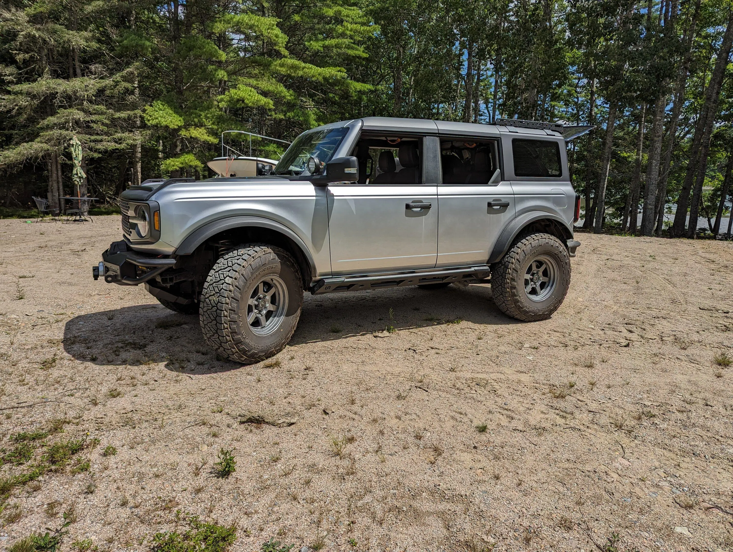 Ford Bronco Show us your installed wheel / tire upgrades here! (Pics) PXL_20230806_163821190