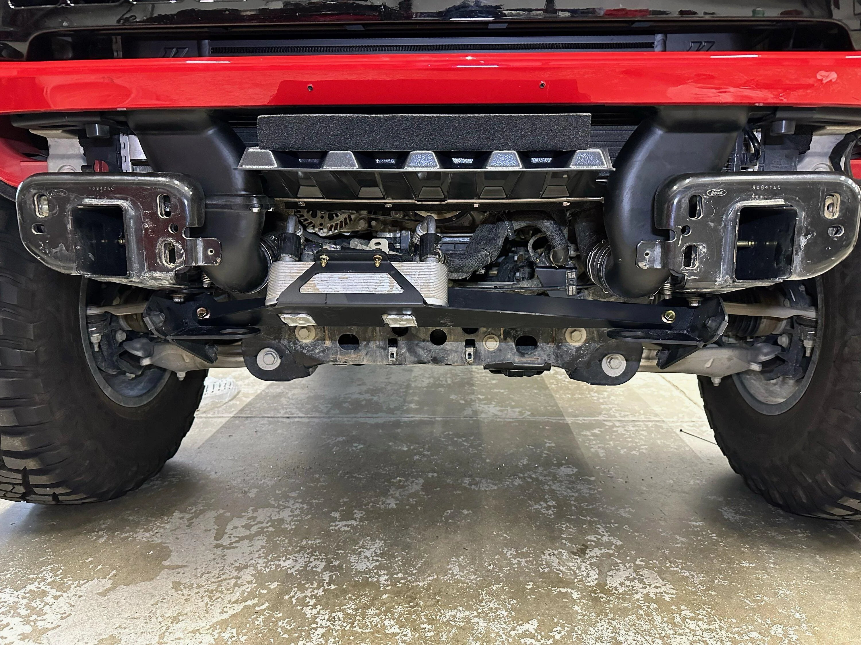 Ford Bronco Lobo Off-Road HNT Hidden Winch Skid 2.7L Mount Kit Now Available! image2