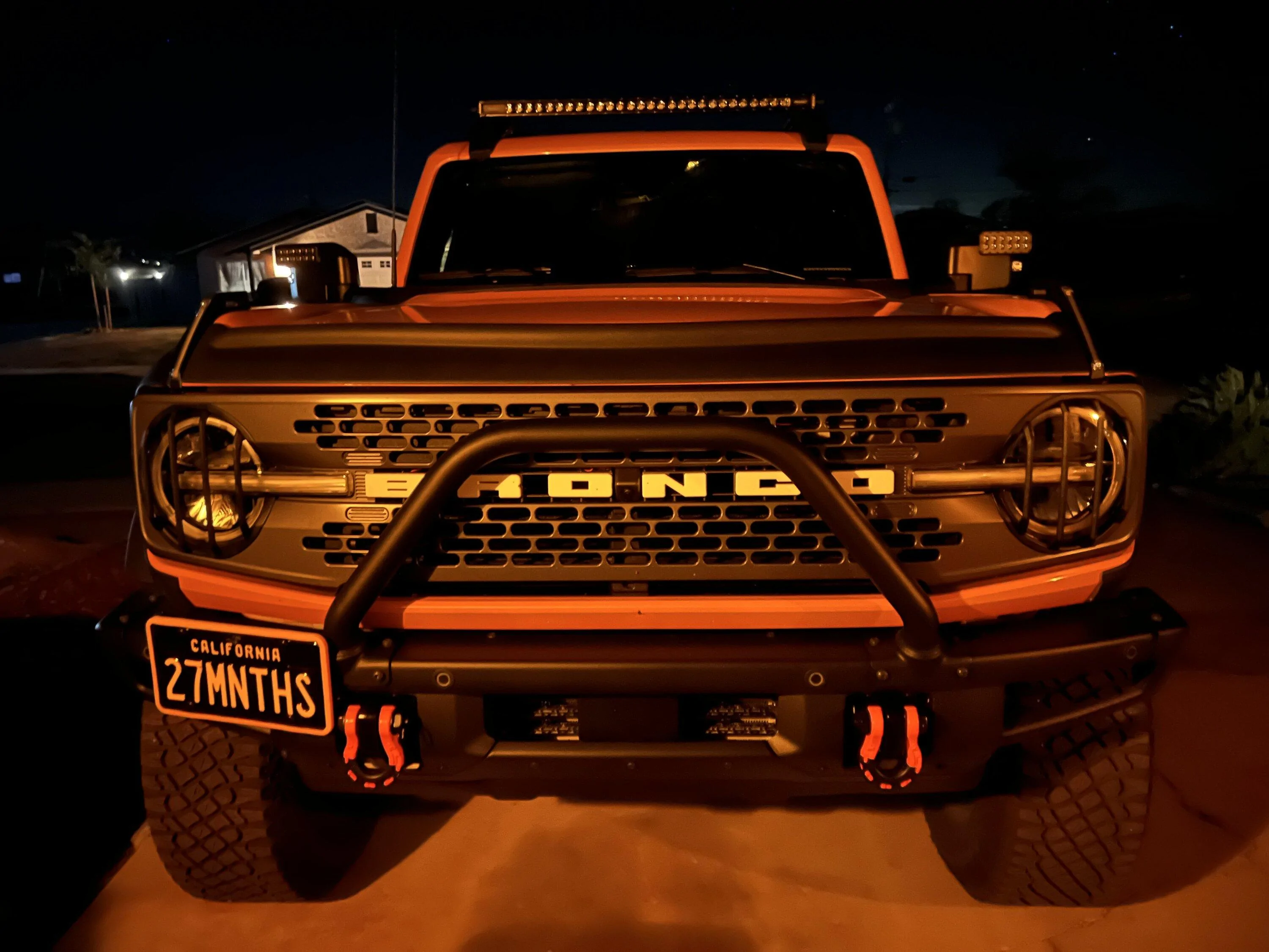 Ford Bronco Custom vanity license plate for Bronco? 27 Months