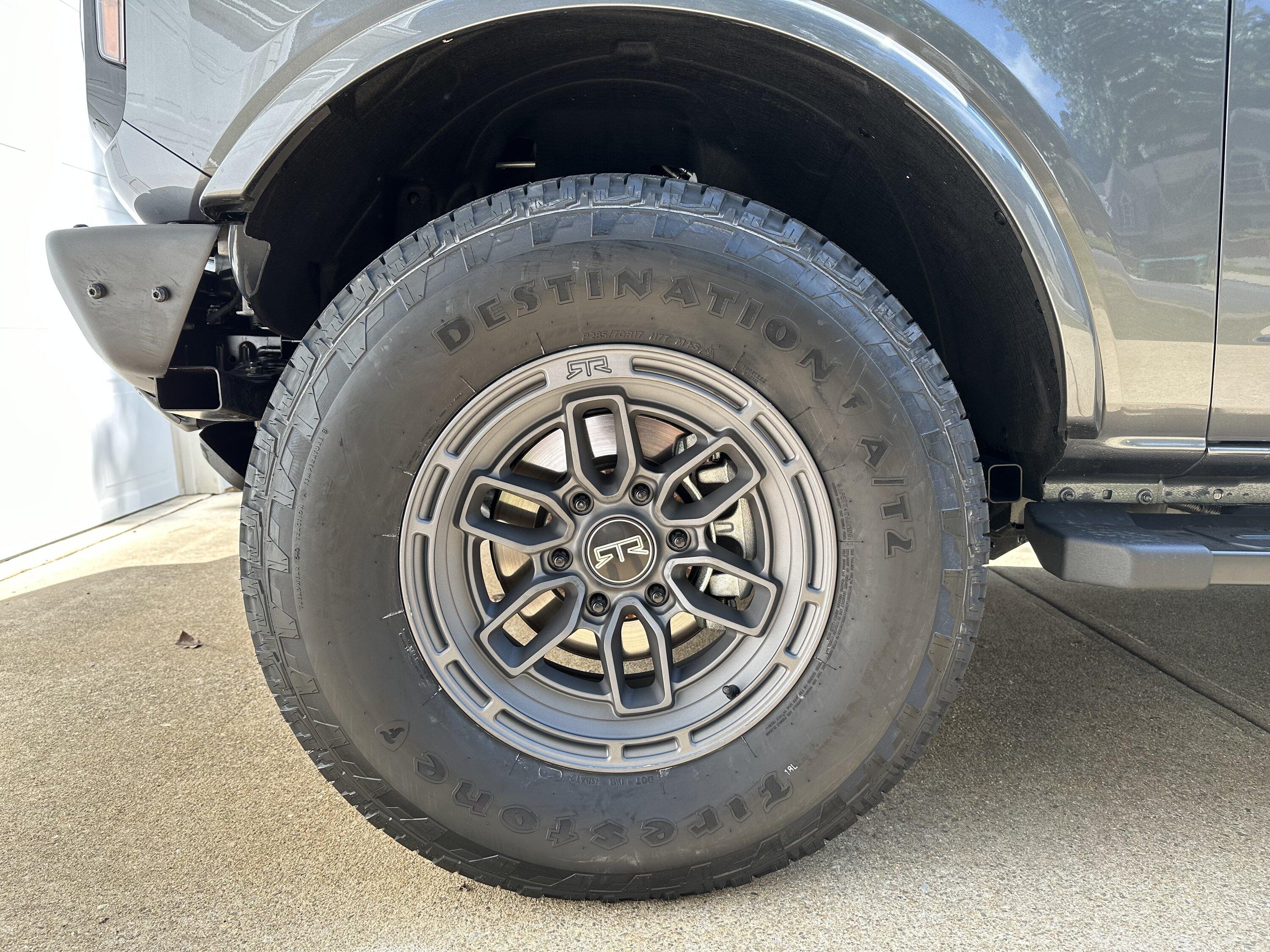 Ford Bronco Show us your installed wheel / tire upgrades here! (Pics) IMG_0722