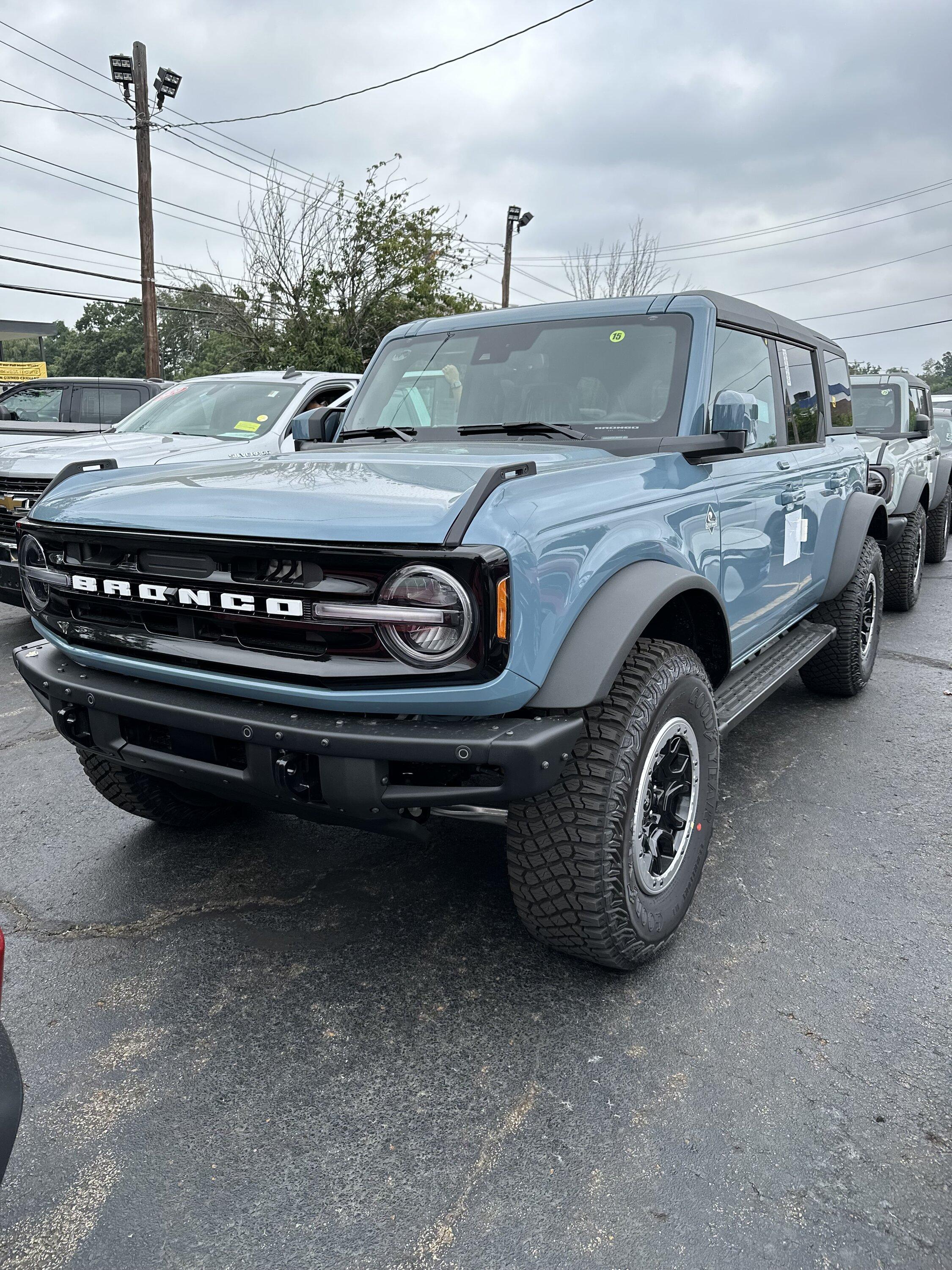 Ford Bronco Bronco Build Week 8/14/2023 IMG_8227