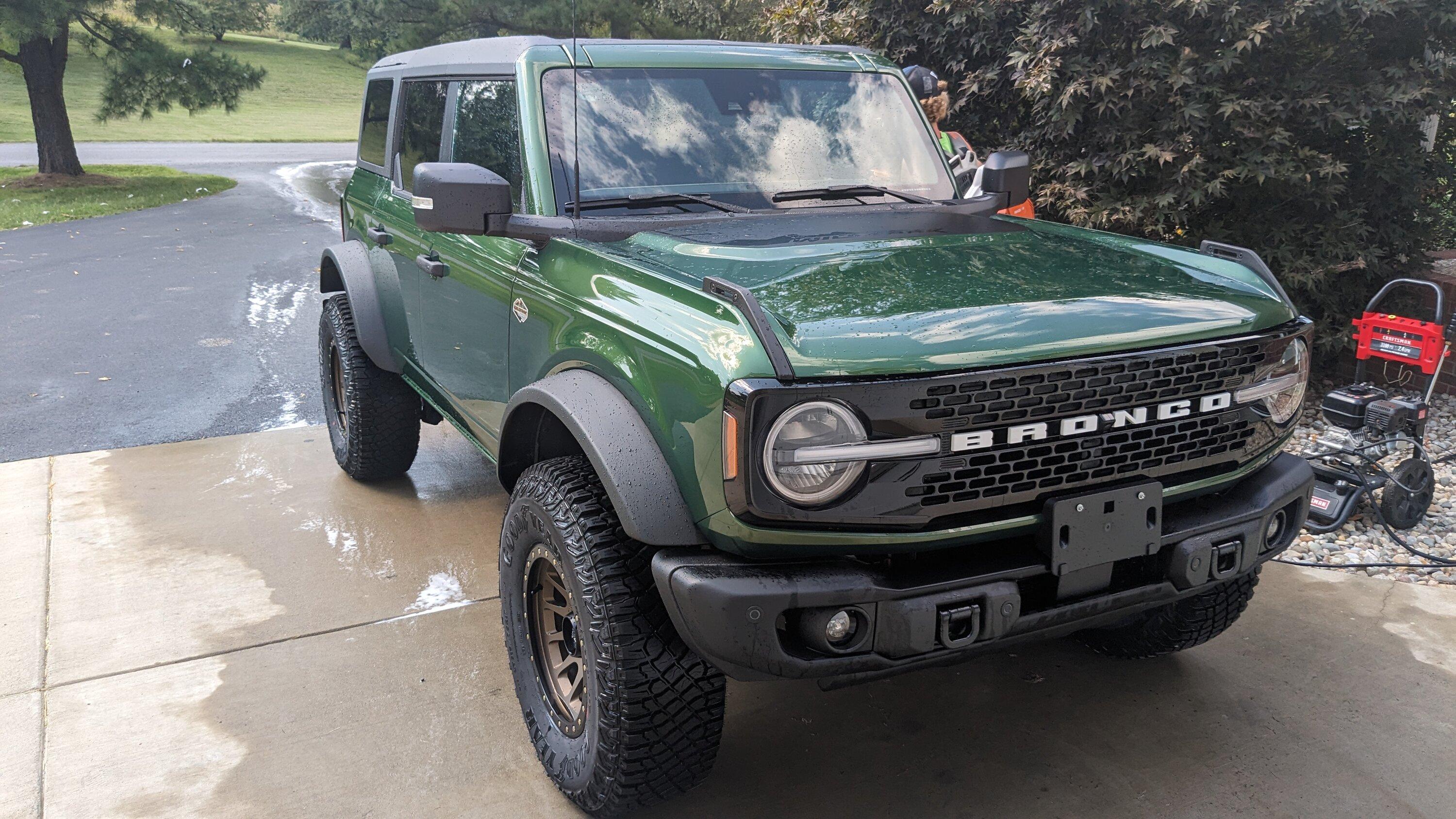 Ford Bronco Bronco build week 8/7/2023 PXL_20230908_194146814