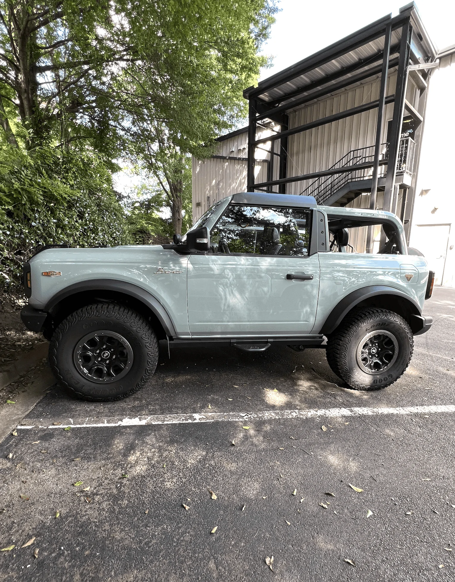 Ford Bronco How to get "half cab" look on 2 door Bronco using a DIY crossbar Screenshot 2023-09-08 at 8.25.55 PM