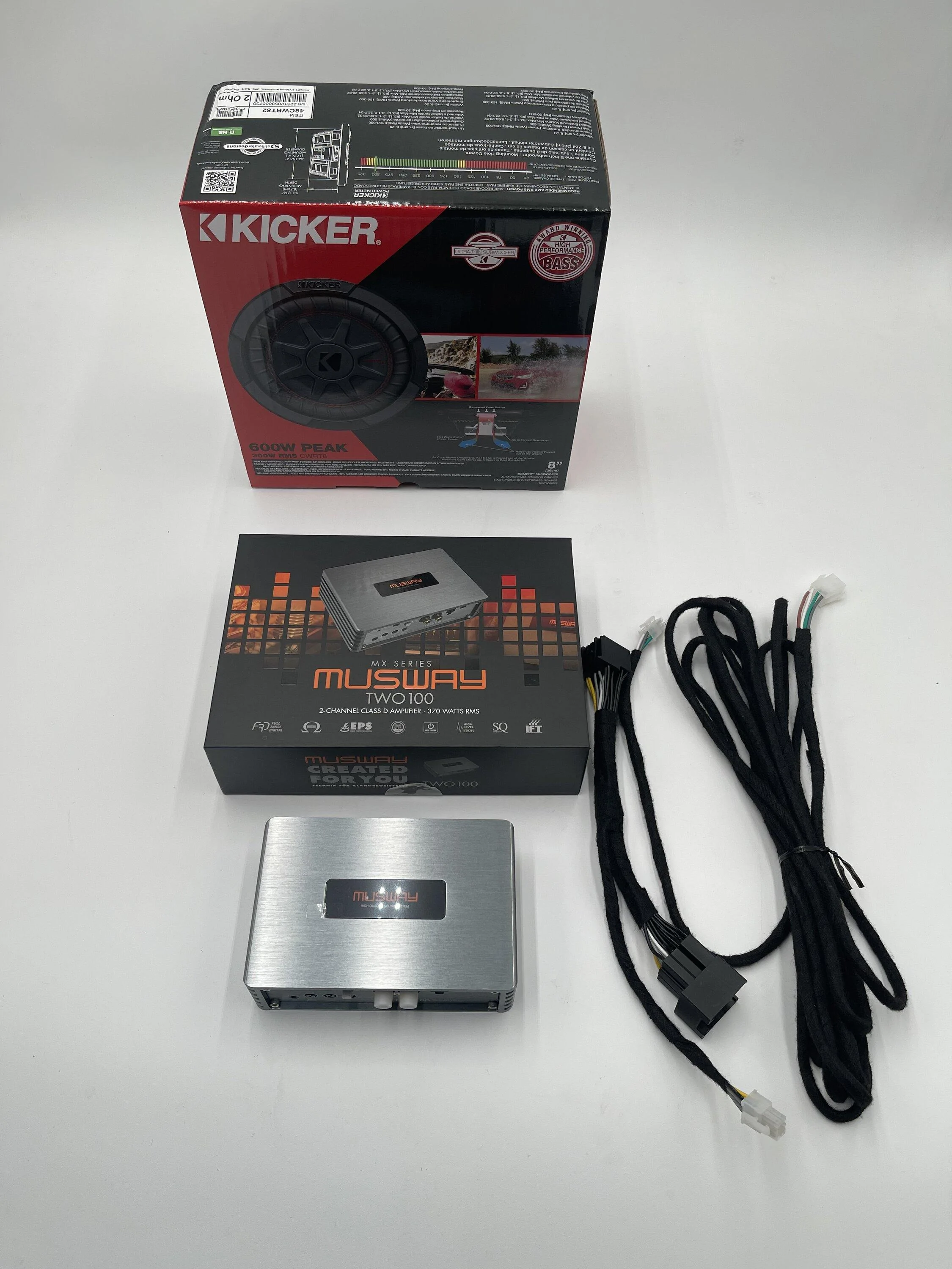 Ford Bronco NEW PACKAGES FOR ADDING 8 INCH KICKER SUB IMG_6255
