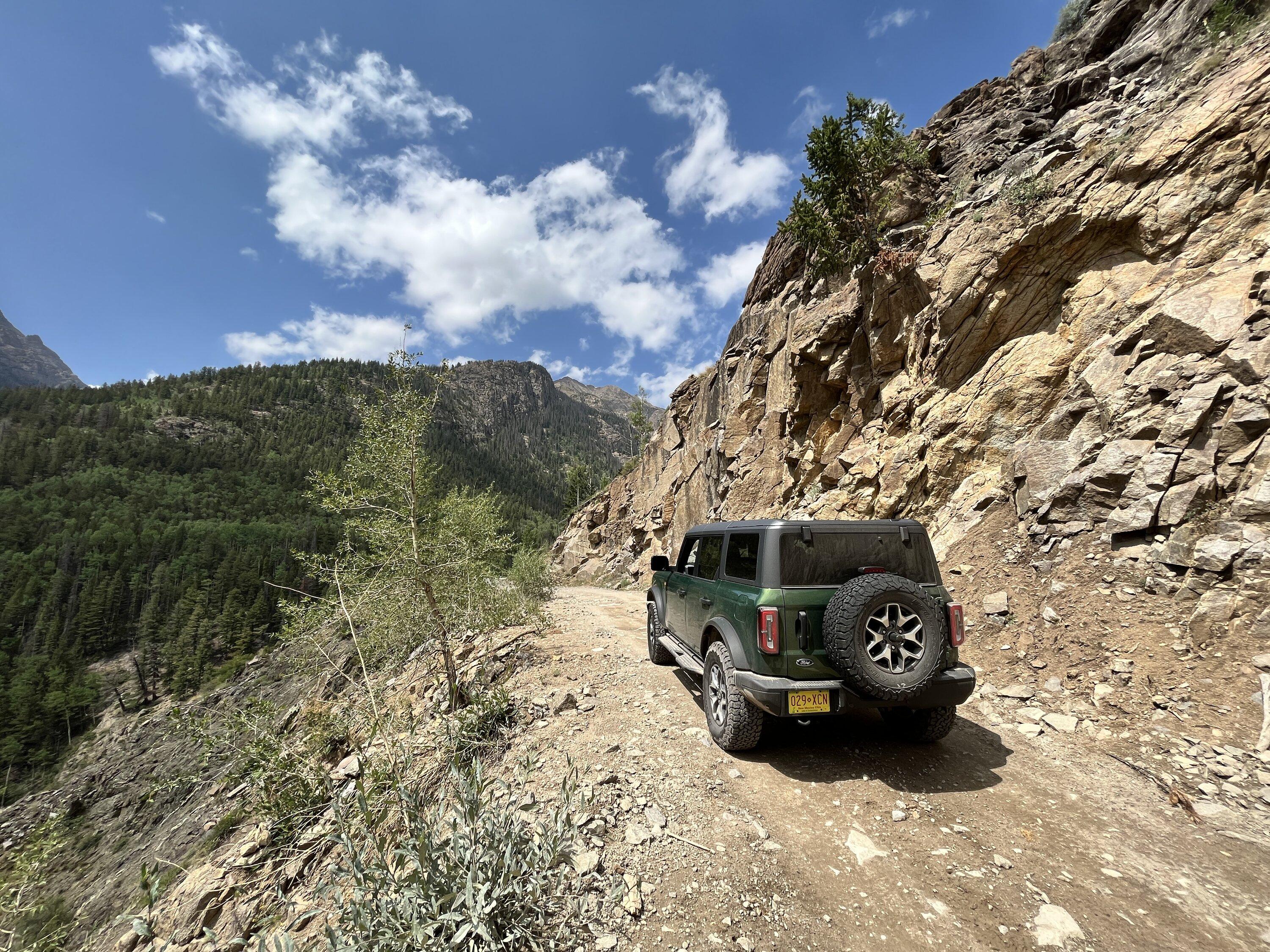 Ford Bronco Cinnamon Pass and Crested Butte with Eruption Green 7MT Badlands IMG_8495