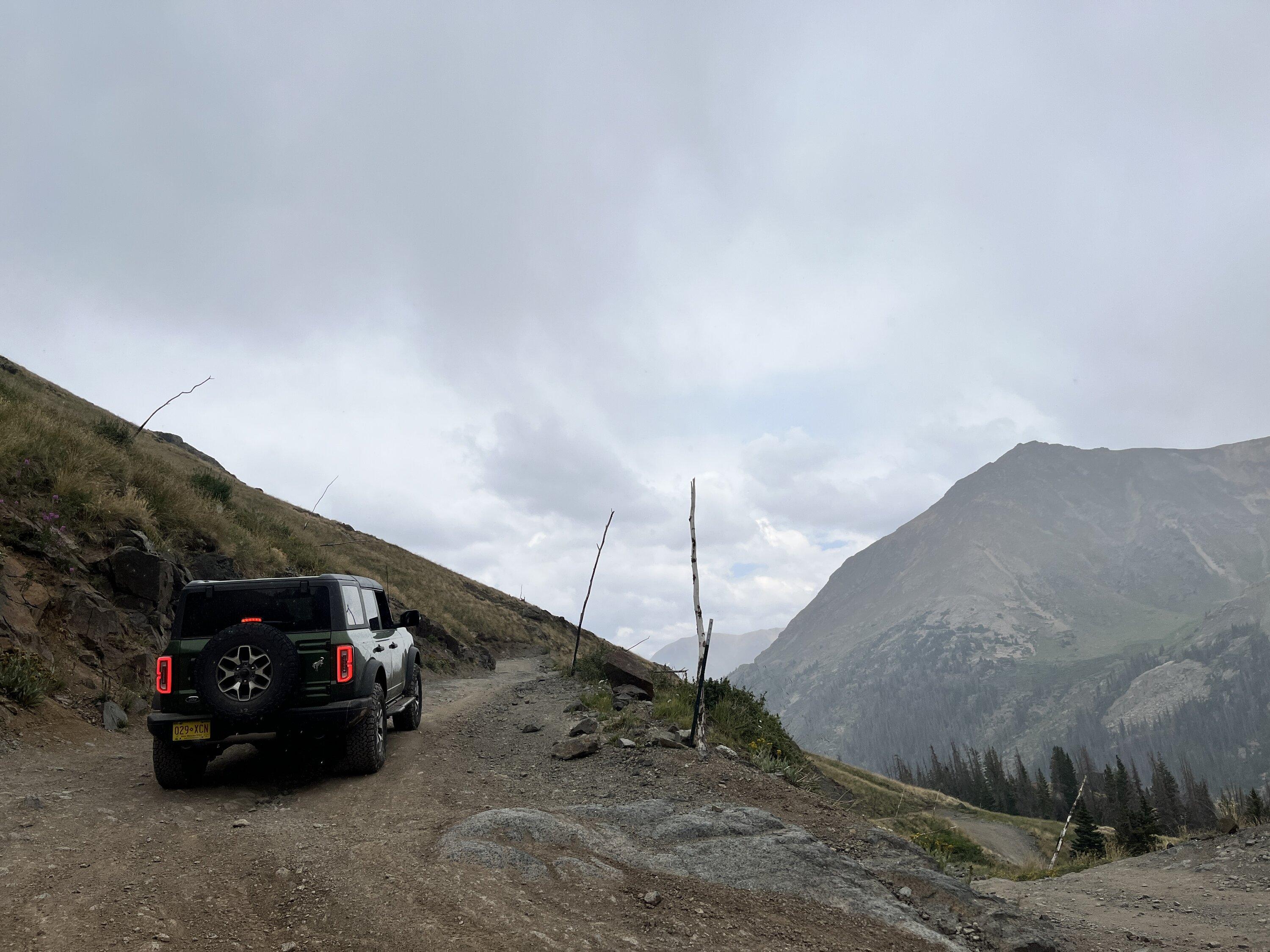 Ford Bronco Cinnamon Pass and Crested Butte with Eruption Green 7MT Badlands IMG_8687