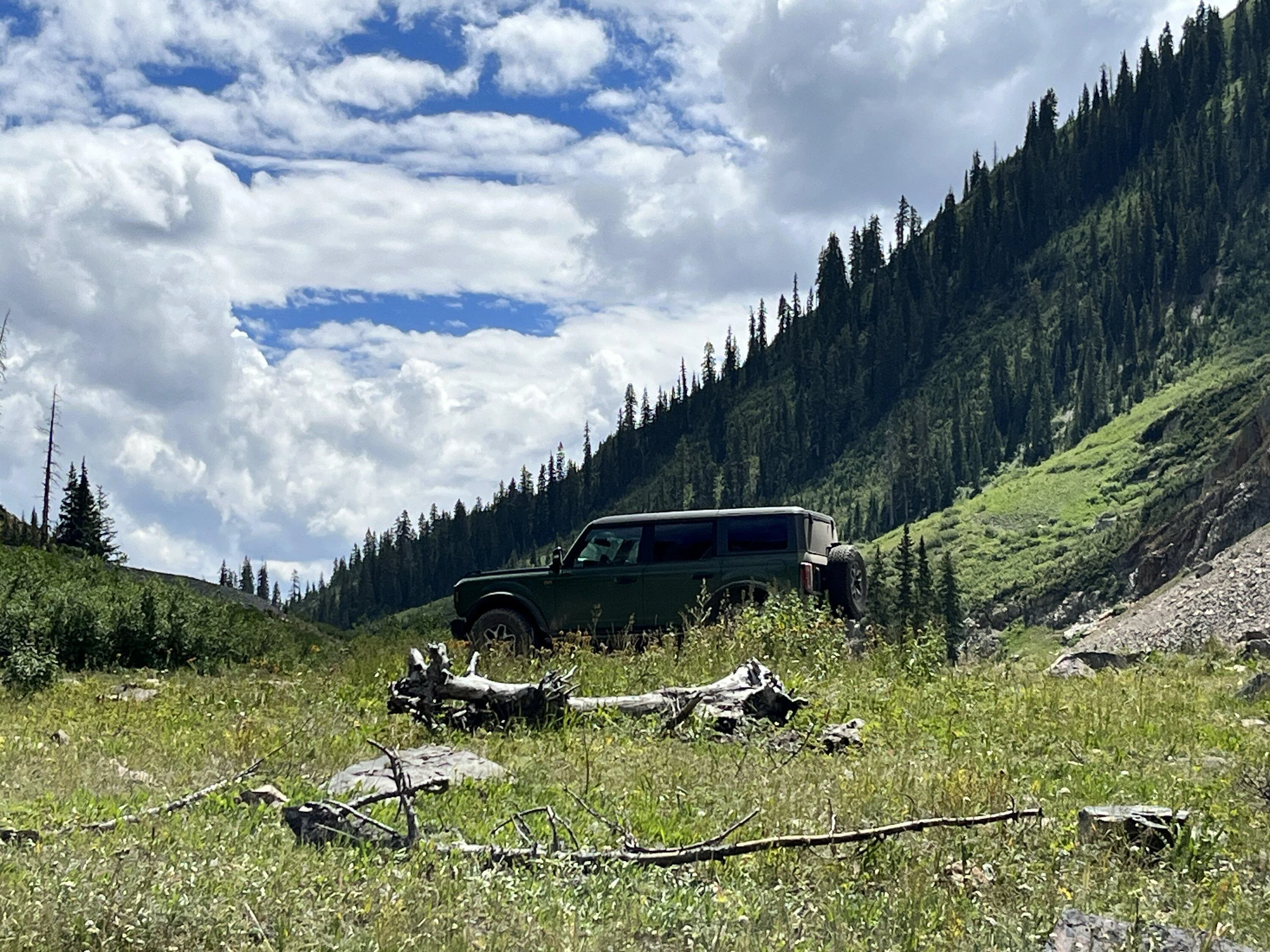 Ford Bronco Cinnamon Pass and Crested Butte with Eruption Green 7MT Badlands IMG_9236