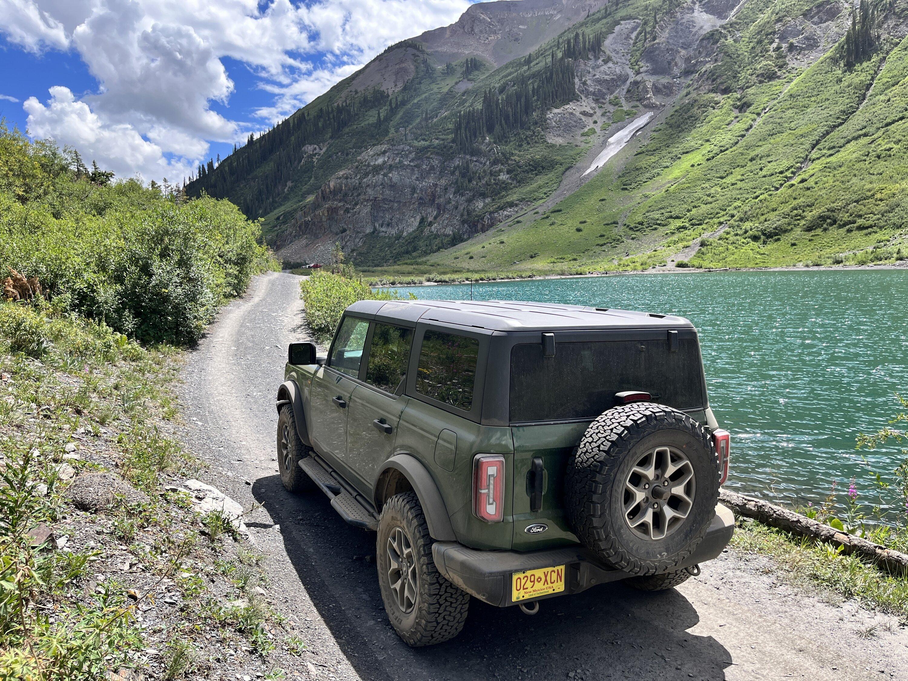 Ford Bronco Cinnamon Pass and Crested Butte with Eruption Green 7MT Badlands IMG_9326