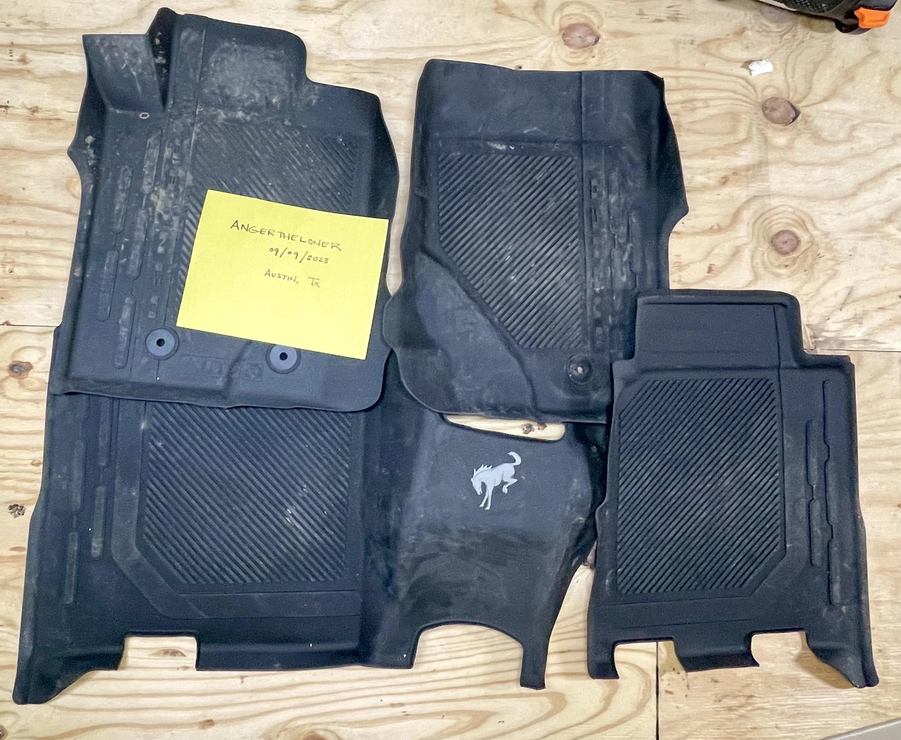 Ford Bronco All Weather Floor Mats - Austin IMG_0085