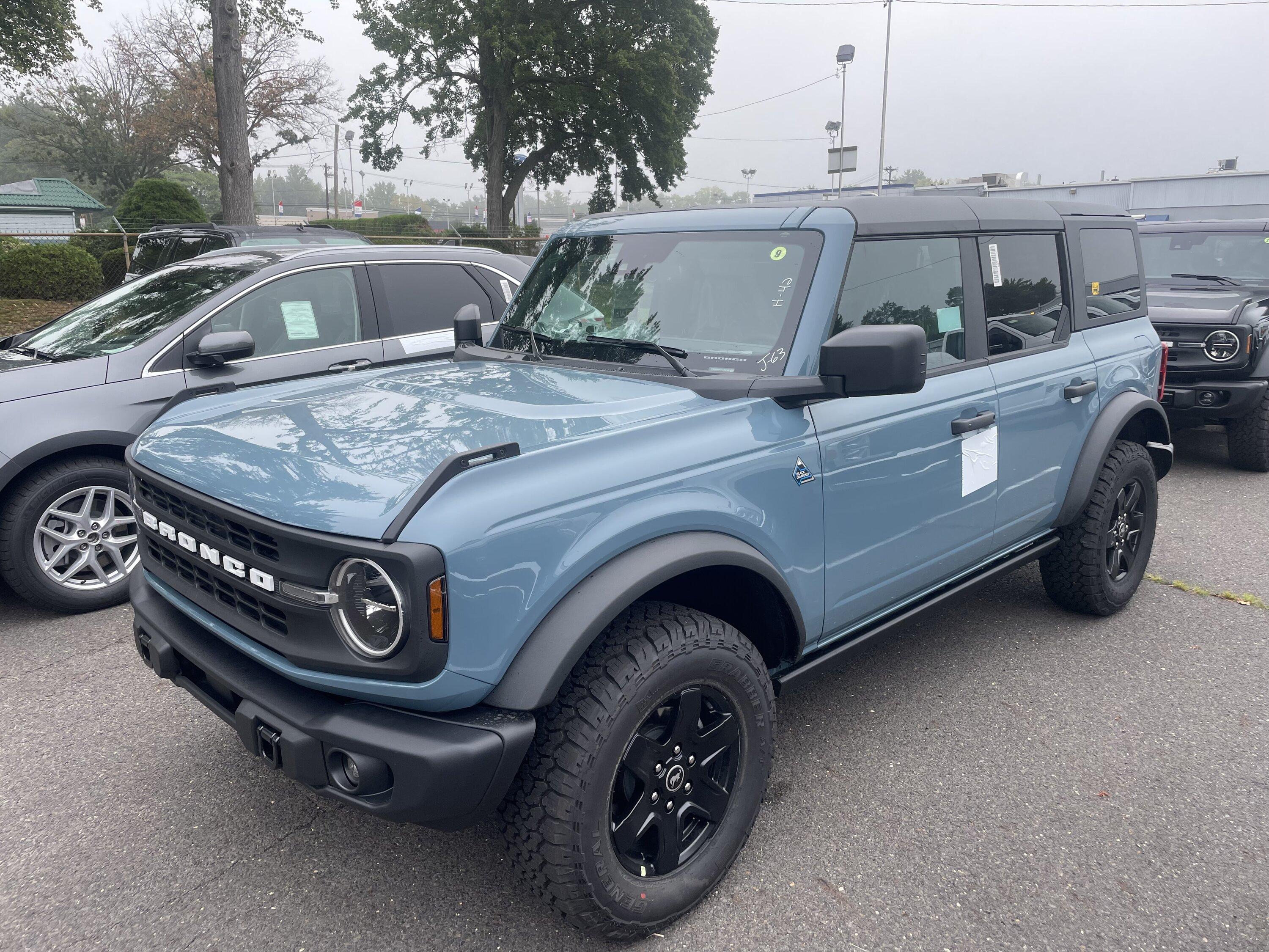 Ford Bronco Bronco build week 8/7/2023 IMG_2544