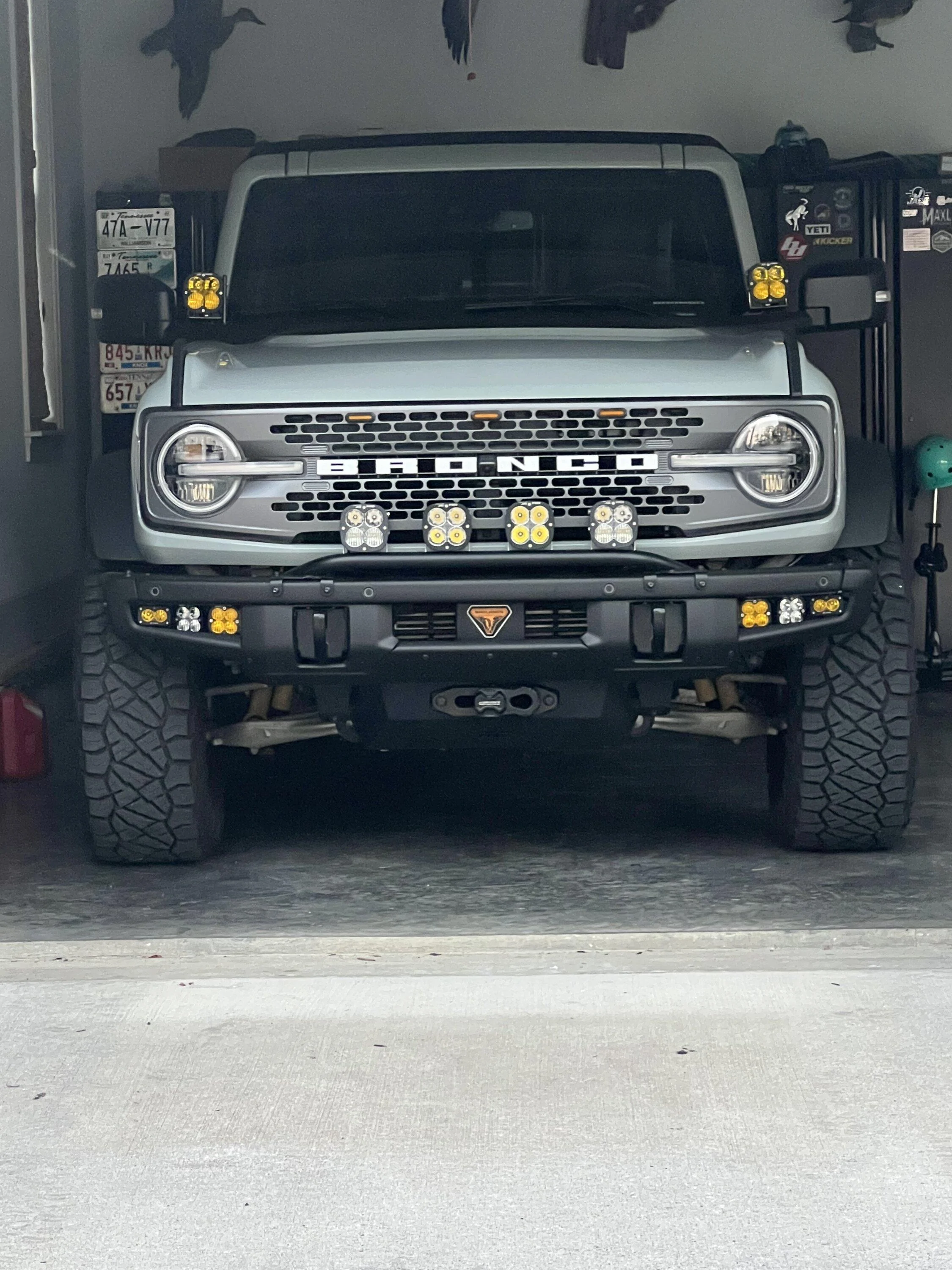 Ford Bronco Amber Grill light recommendations IMG_6819