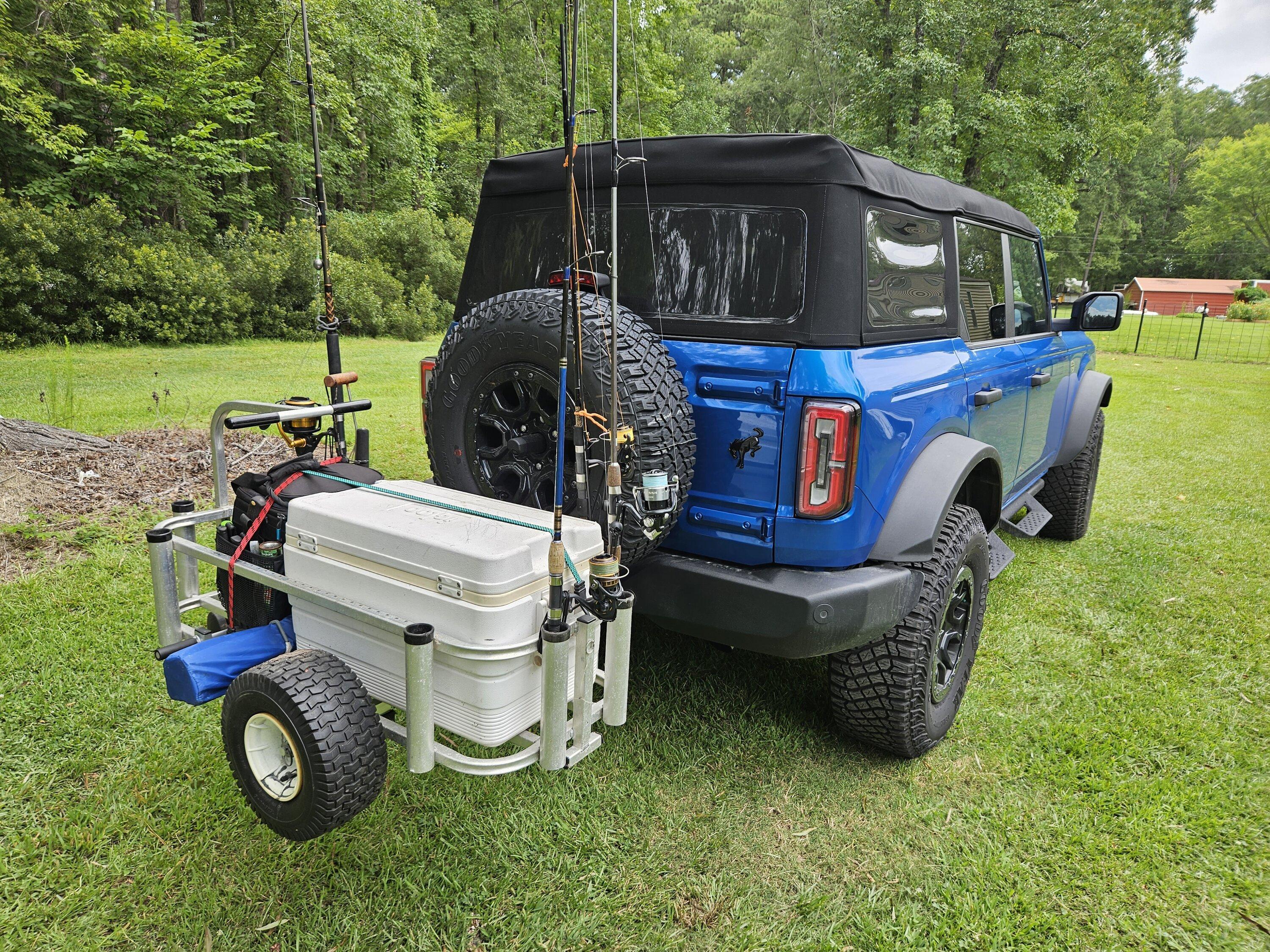 Ford Bronco Front Facing 2" Receiver Hitch by X Rack 20230730_135628