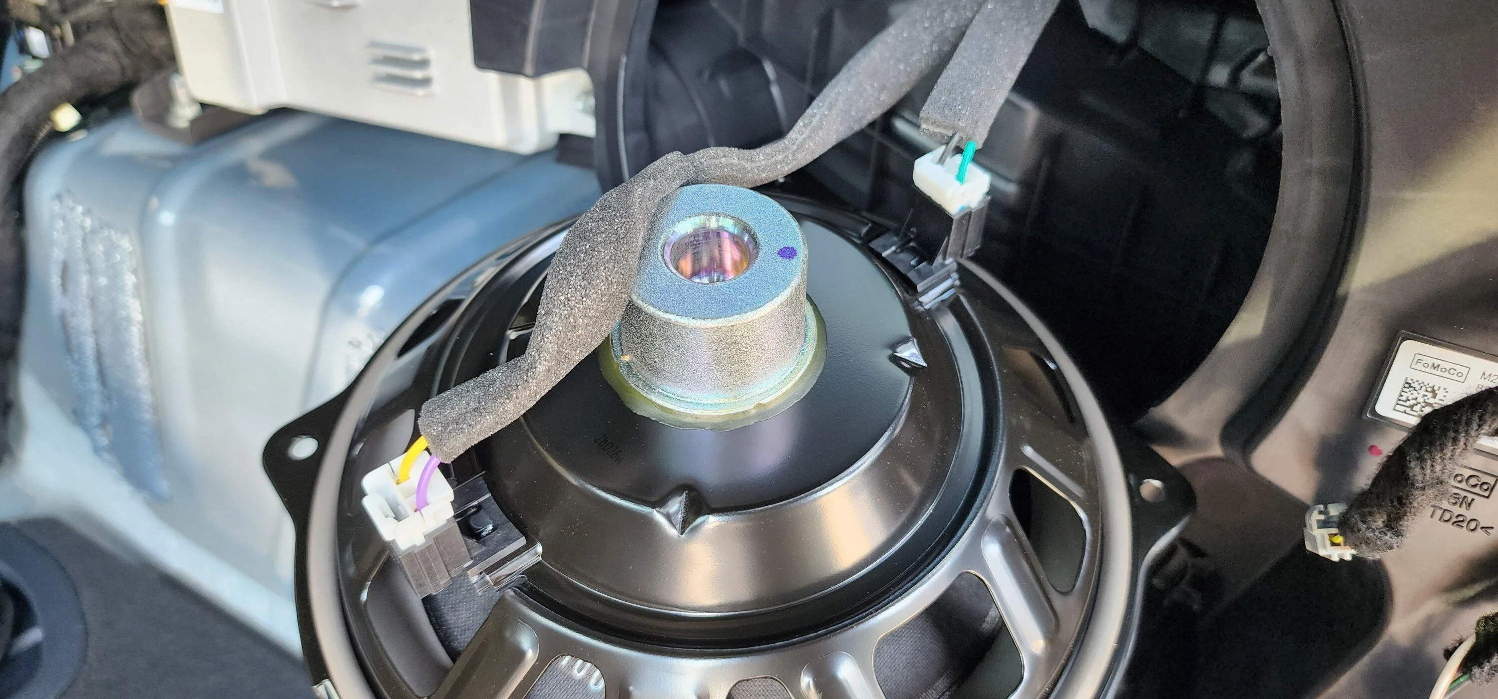 Ford Bronco Adding a sub to existing system with B&O 20230827_101540