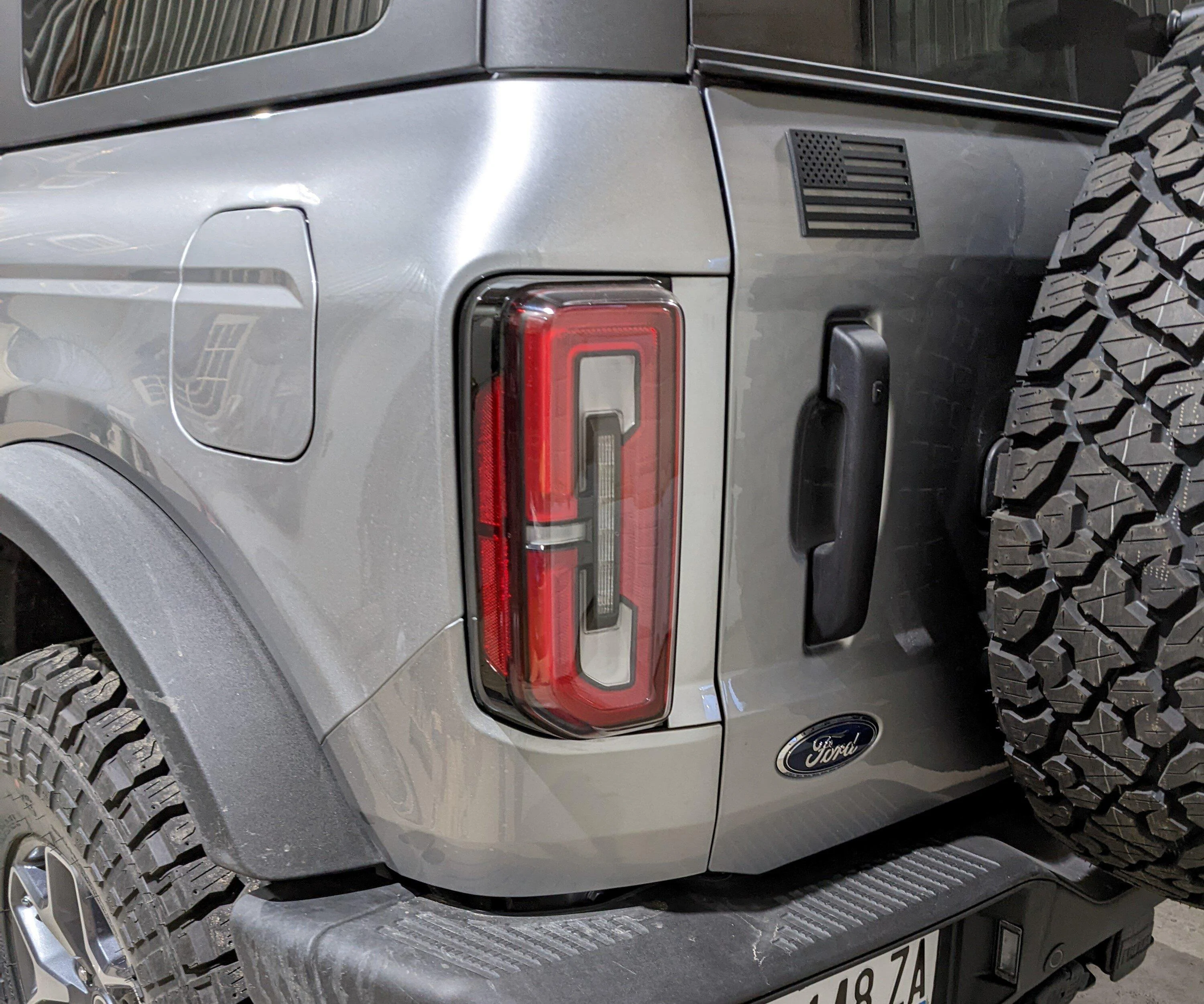Ford Bronco Splotchy Paint - Iconic Silver - Anyone Else Tri-Color Bronco