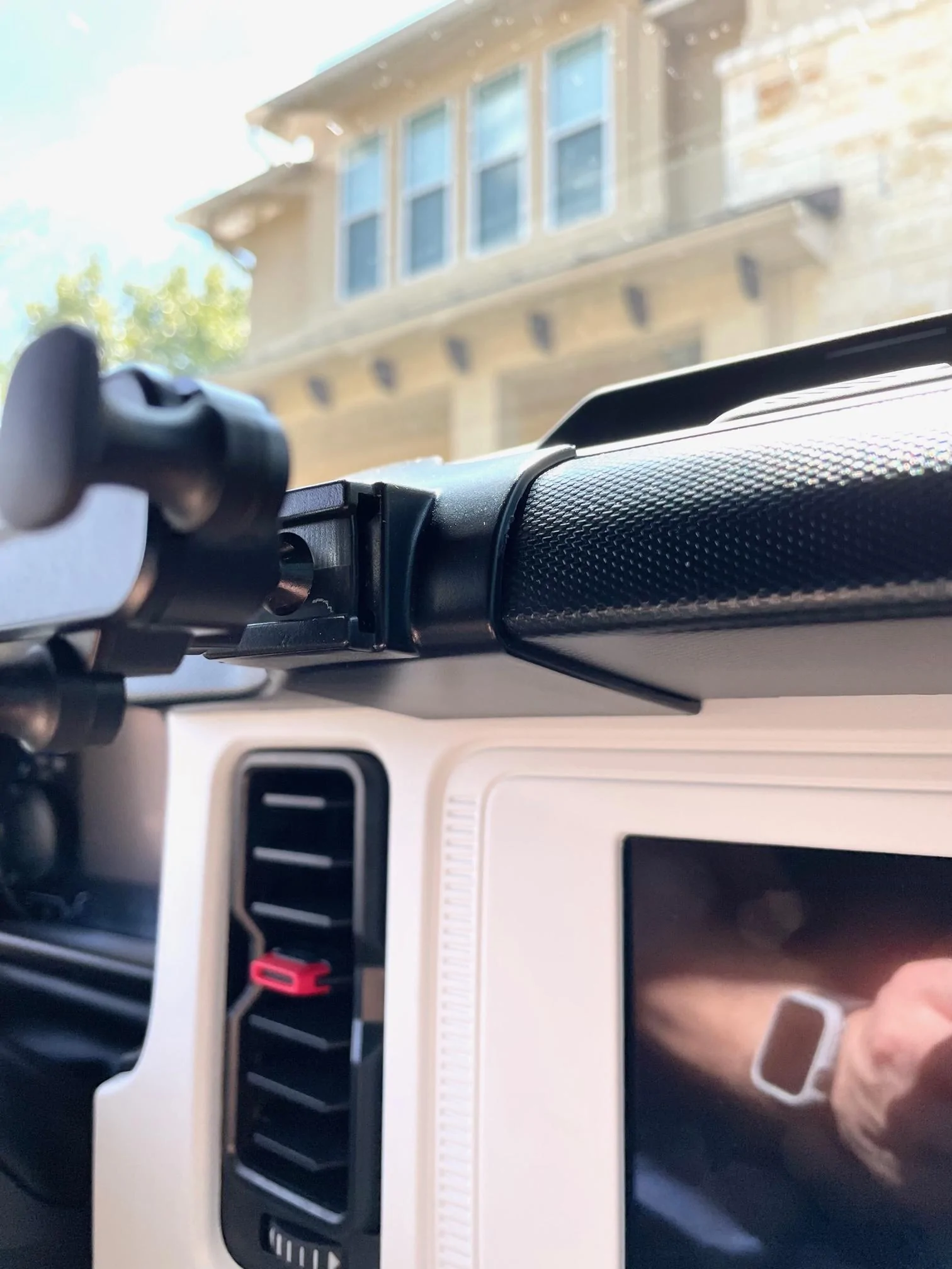 Ford Bronco Bronco specific phone mount IMG_7242