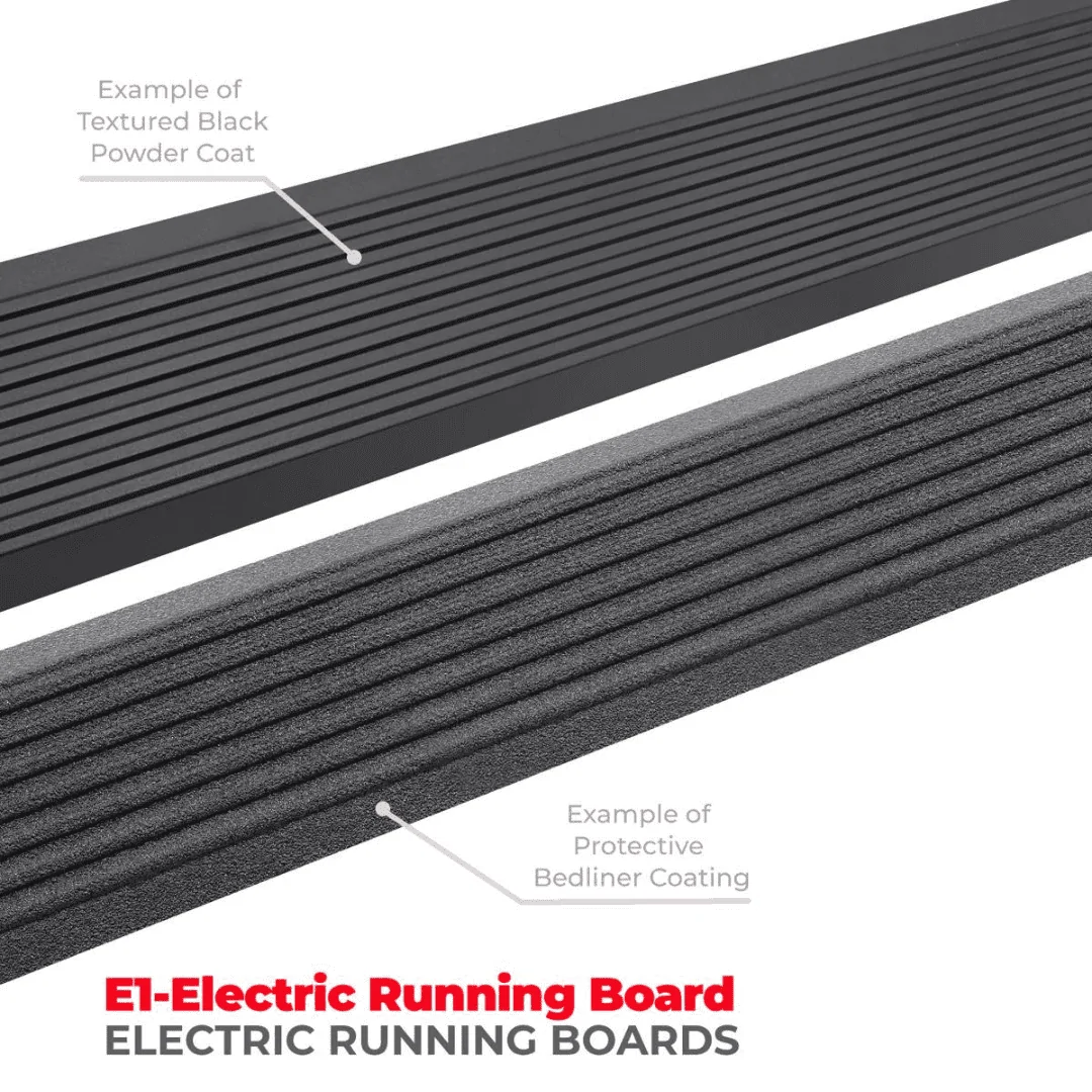 Ford Bronco Go Rhino E1 Electric Running Boards - Panda Motorworks E1Finishes