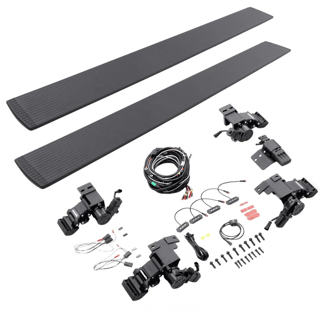 Ford Bronco Go Rhino E1 Electric Running Boards - Panda Motorworks E1 Kit