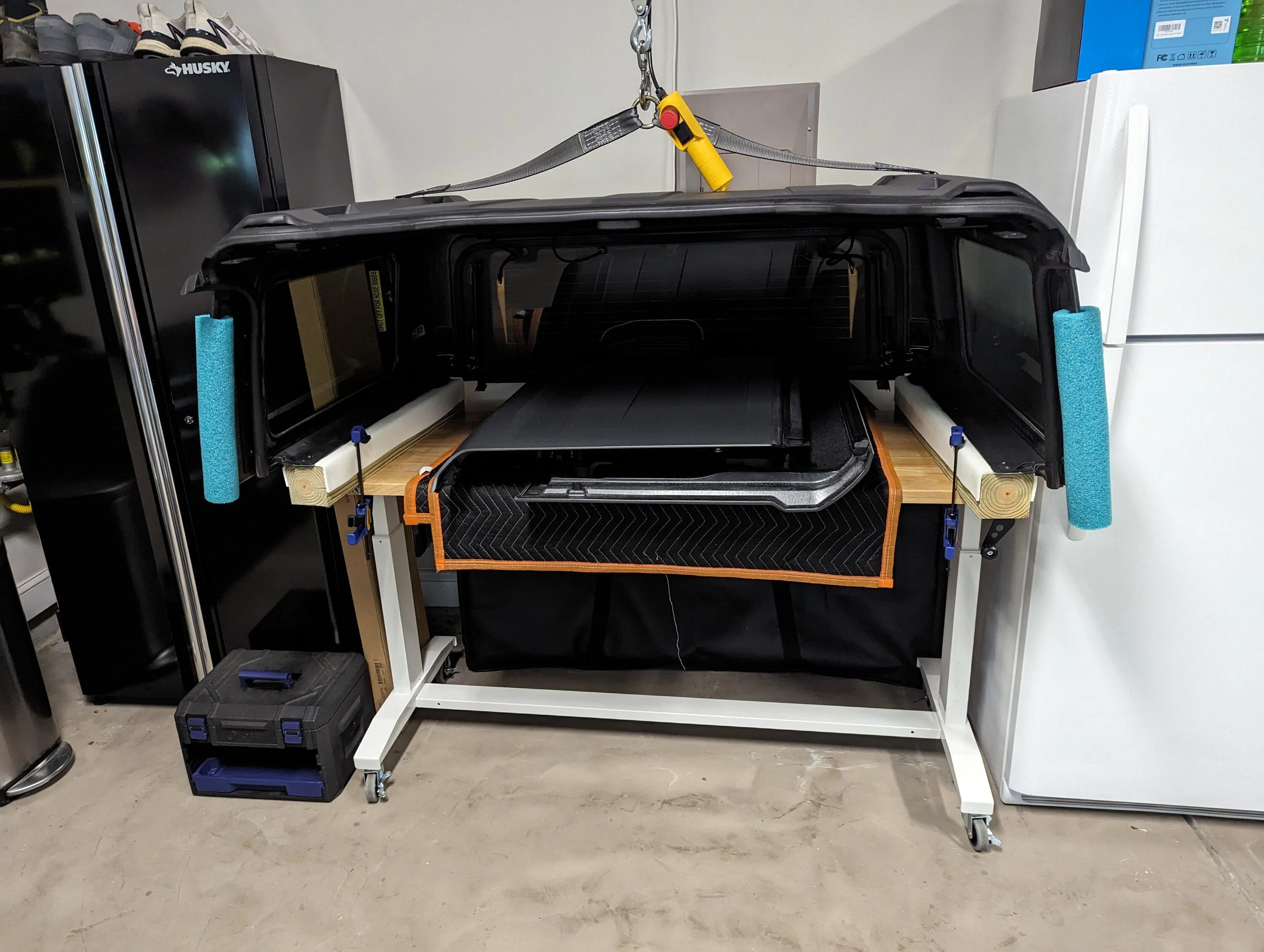 Ford Bronco Storing Hardtop (locating pins) PXL_20230911_221229314