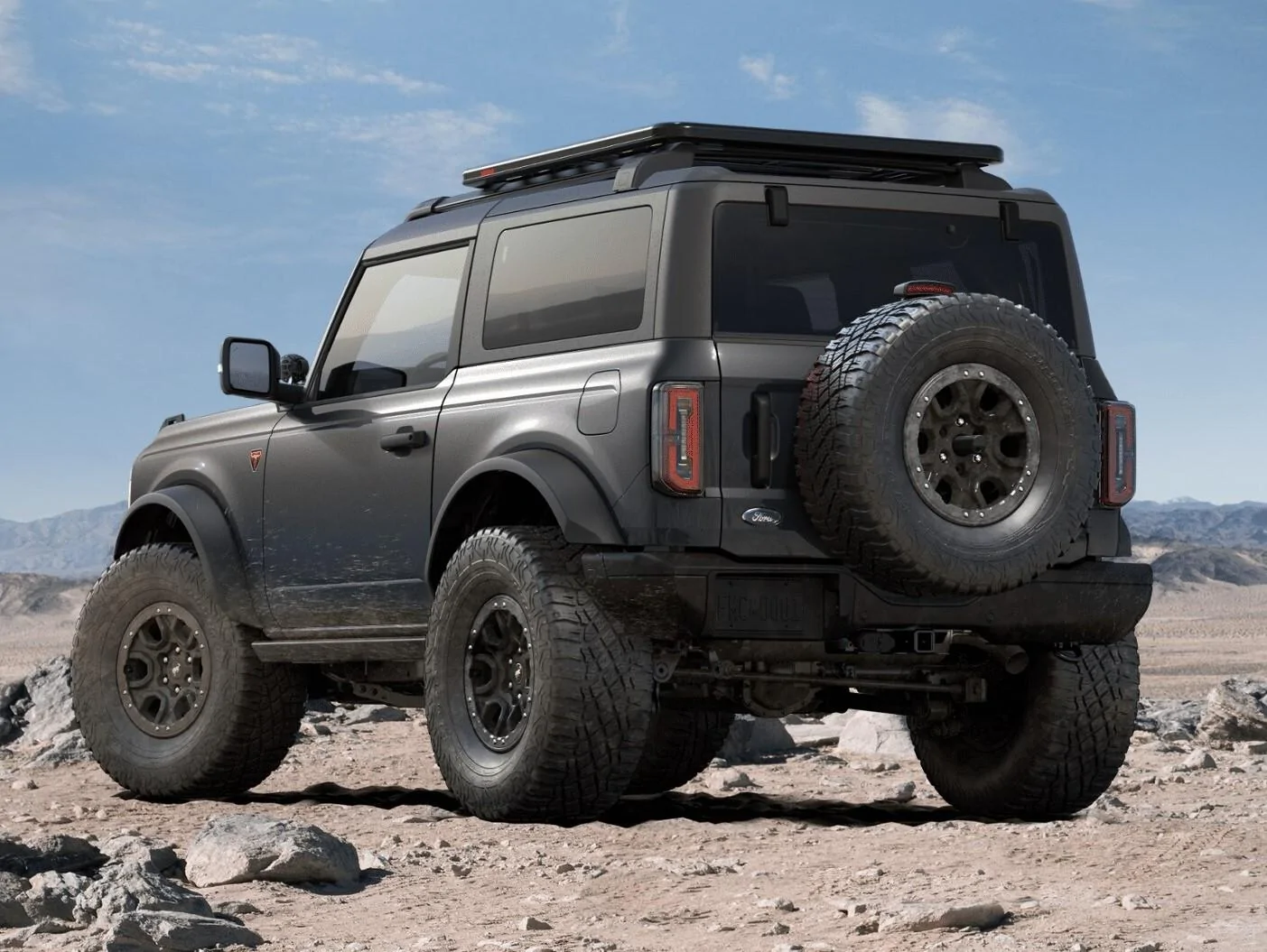 Ford Bronco Carbonized Gray 2-Door Badlands CG Badlands 4