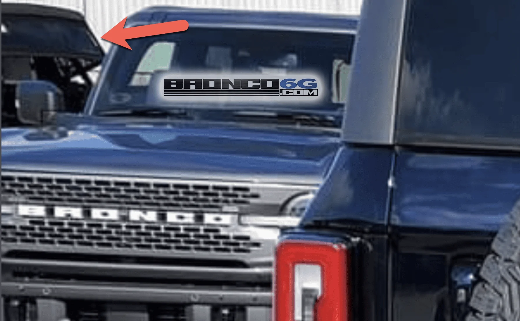 Ford Bronco Possible Bronco Soft Top Rear Opening Feature Pic! + Carbonized Gray Badlands 2021 Bronco soft top rear opening and Carbonized Gray Badlands