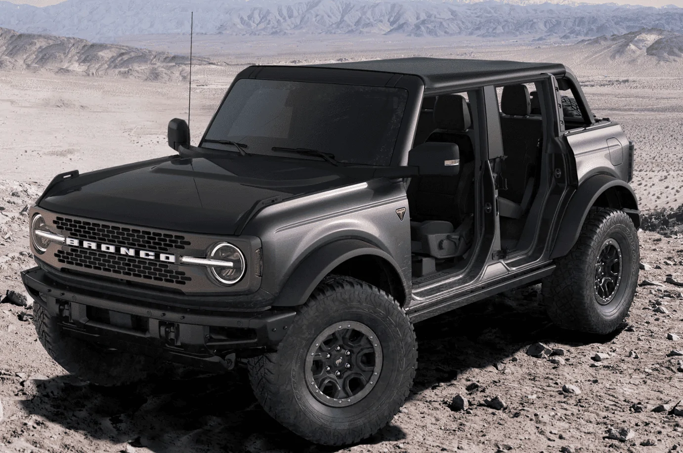 Ford Bronco Carbonized Gray 2-Door Badlands 1603845032340