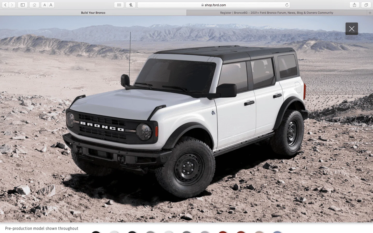 Ford Bronco Black Diamond Bronco Thread Screen Shot 2020-10-26 at 5.04.07 PM