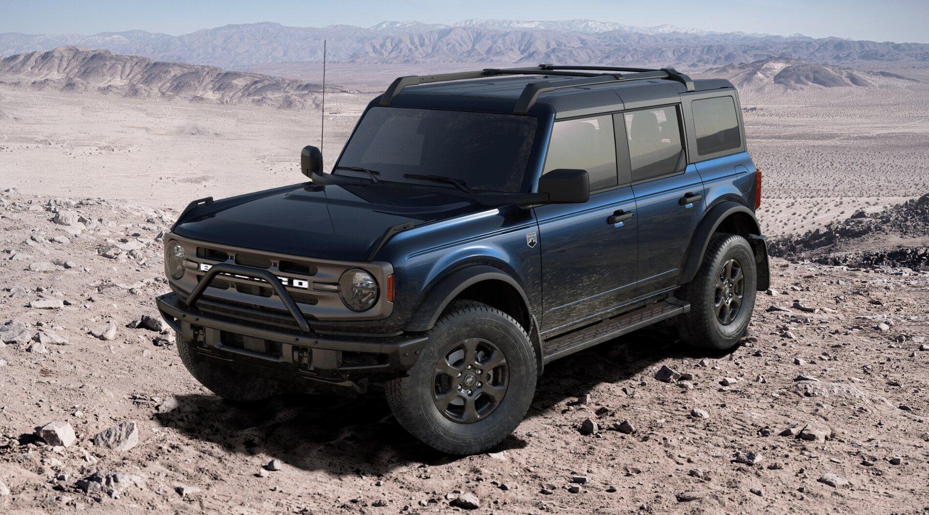 Ford Bronco Antimatter Blue Thread vehicle