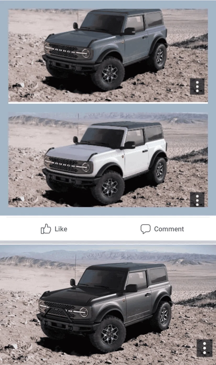 Ford Bronco Carbonized Gray 2-Door Badlands Screenshot_20201026-114624