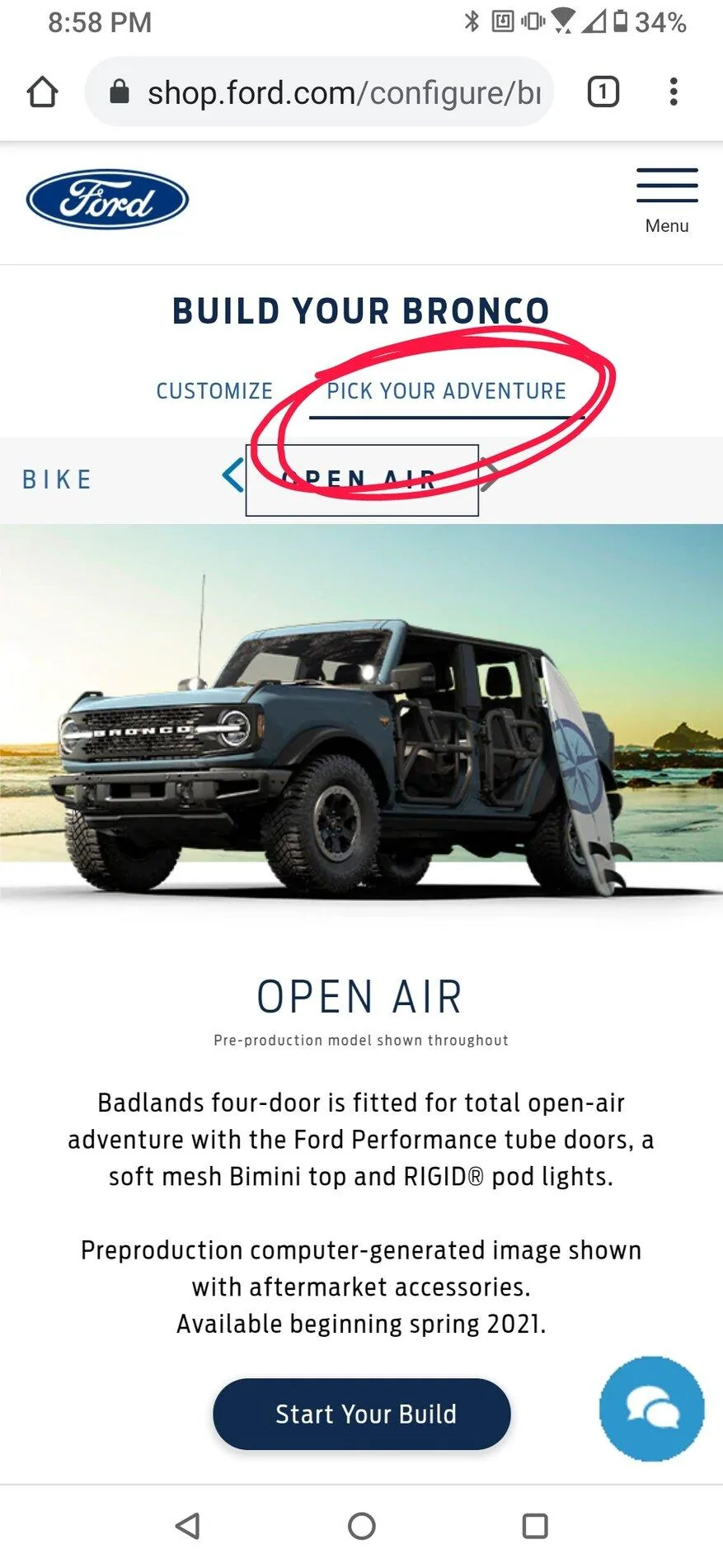 Ford Bronco POLL - Where do you stand on finalizing your build Screenshot_20201027-205823952 (1)