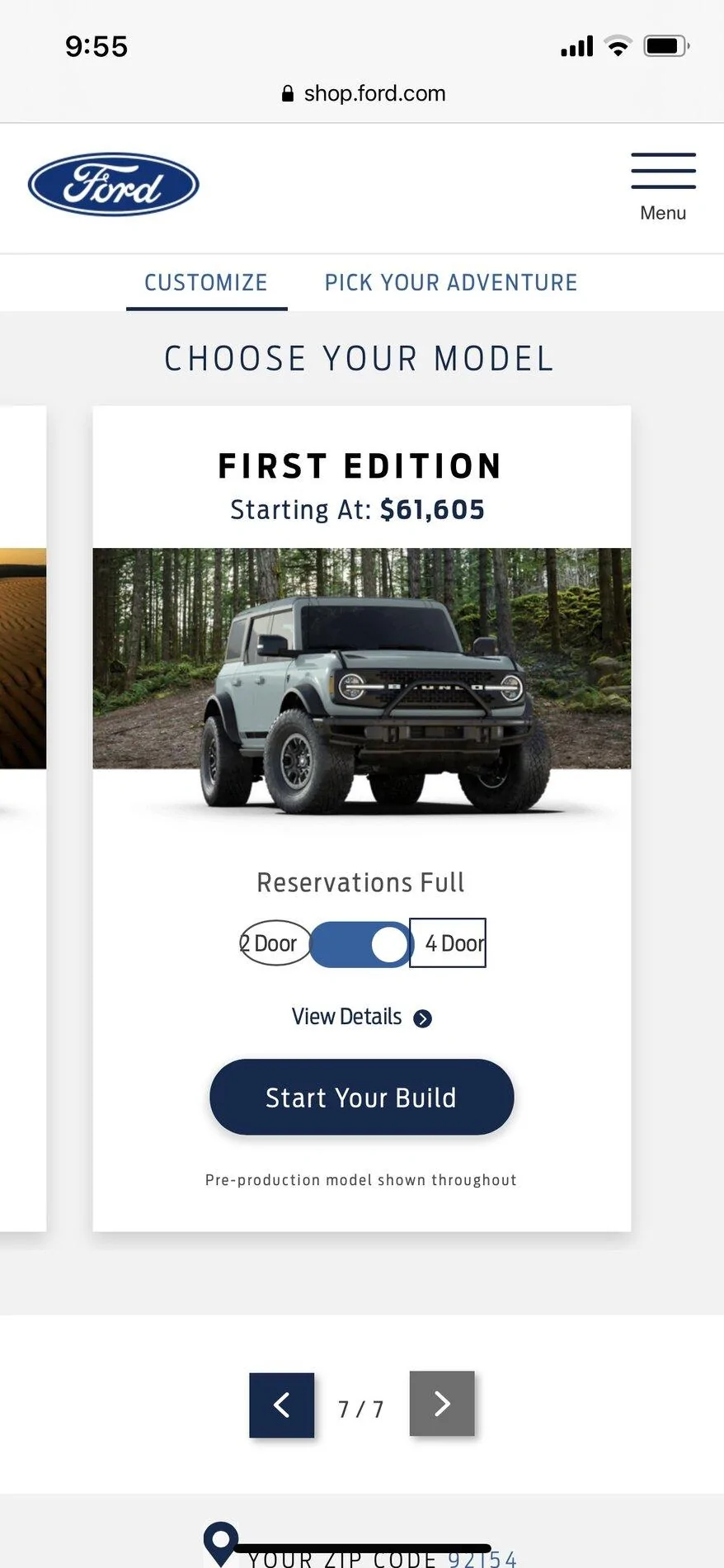 Ford Bronco Bronco First Edition: Boring Subtitle 68B0F96C-8985-4577-ACA3-BFD354E733FB