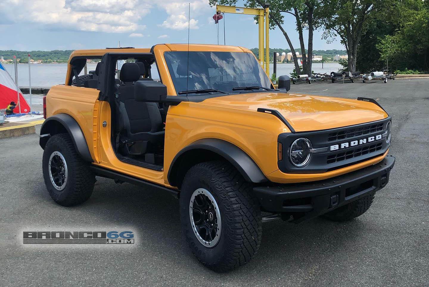 Ford Bronco 2 Door Sasquatch Picture Thread (no CGI) 2021 Base Bronco + Sasquatch Package + Underhood Engine Cyber Orange Closeup Real Life 1078982