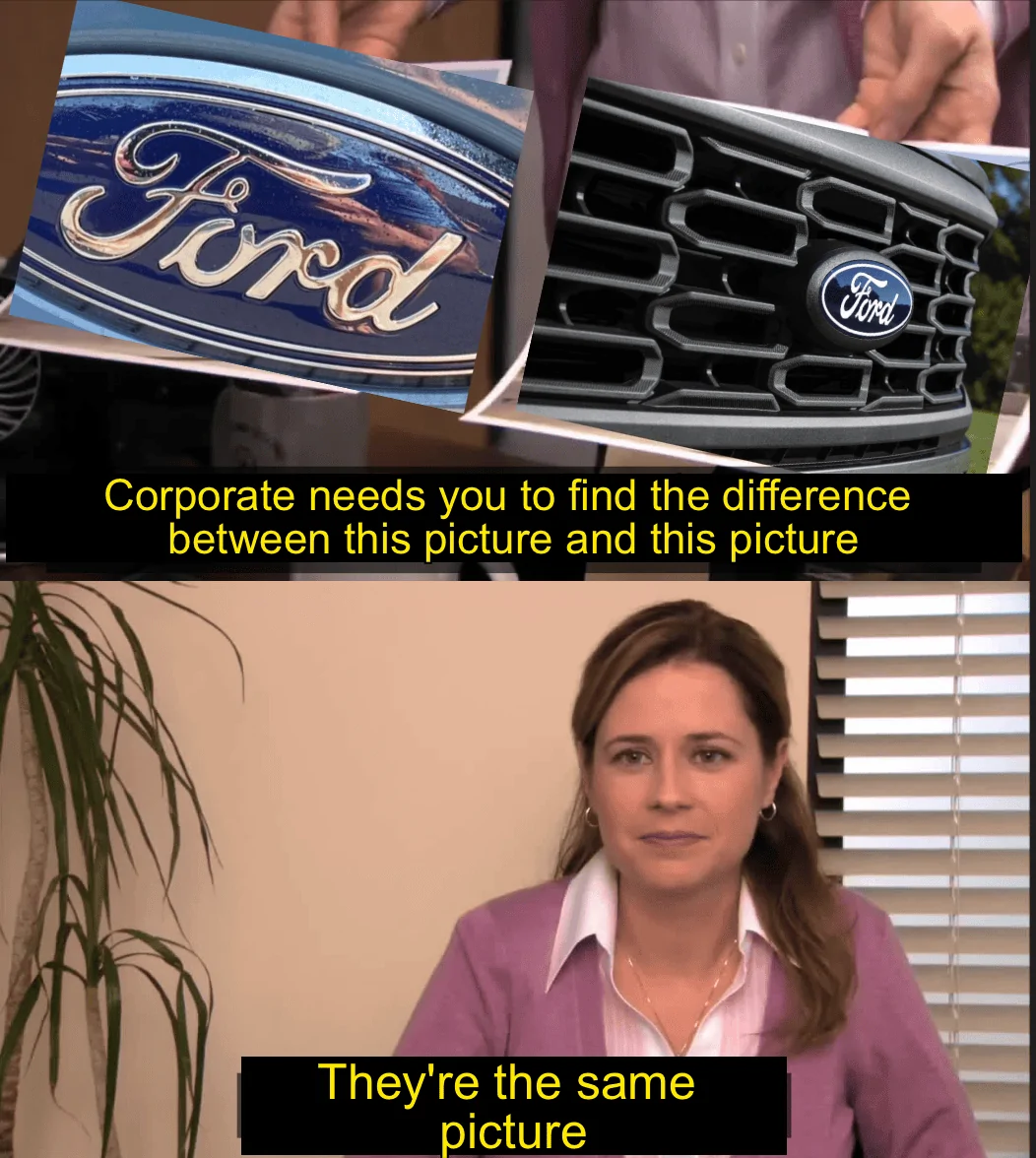 Ford Bronco New Ford Blue Oval Logo Ditches Chrome Screenshot 2023-09-13 at 11.27.34 AM