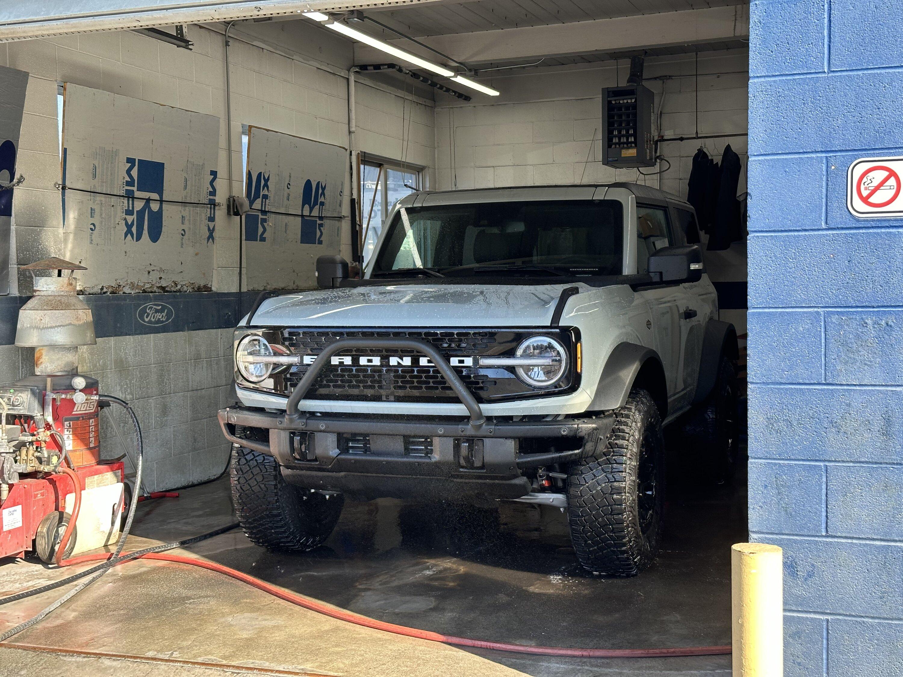Ford Bronco Bronco Build Week 8/28/2023 IMG_7624