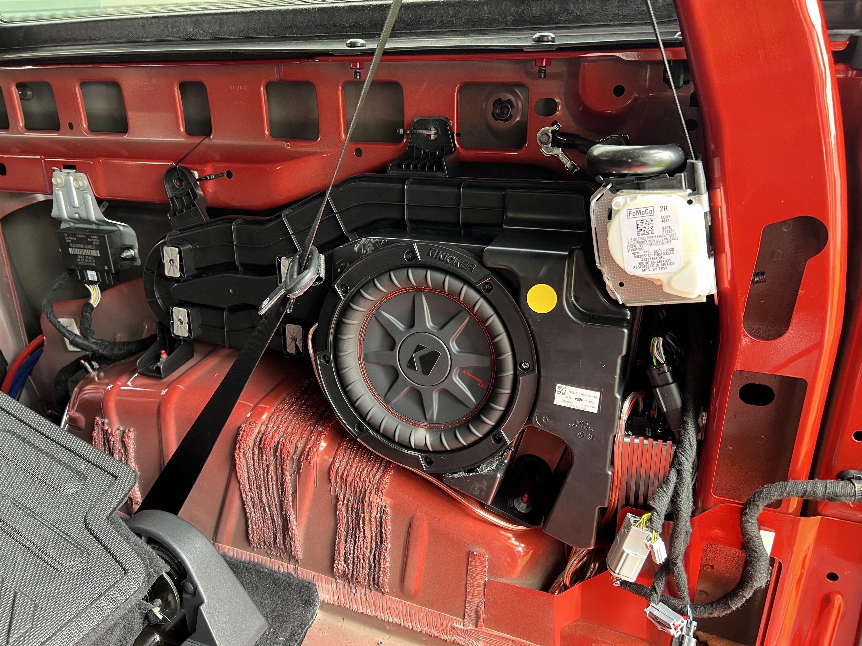 Ford Bronco Plug n Play Musway Install IMG_1774