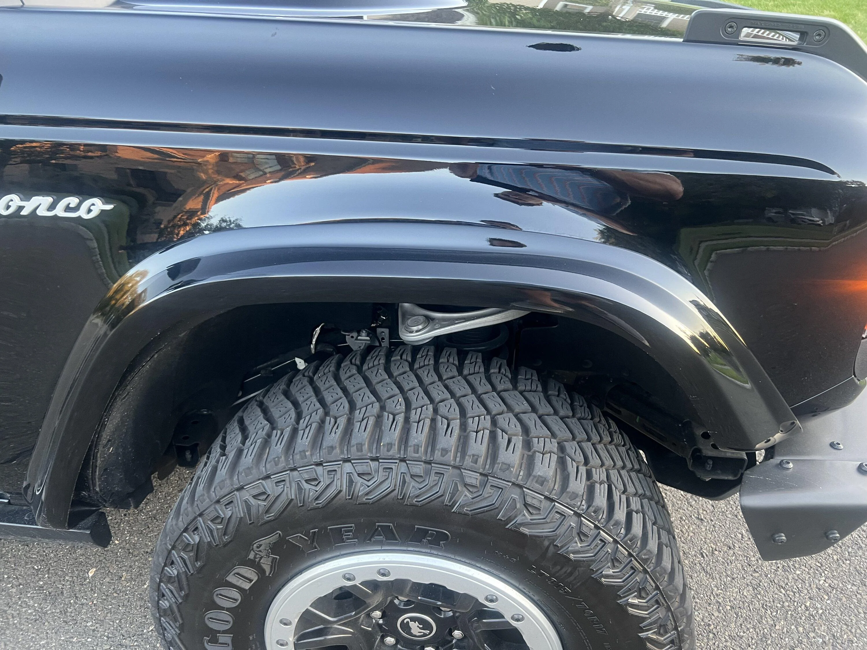 Ford Bronco KBD Fender Flares - Painted & Installed IMG_3975