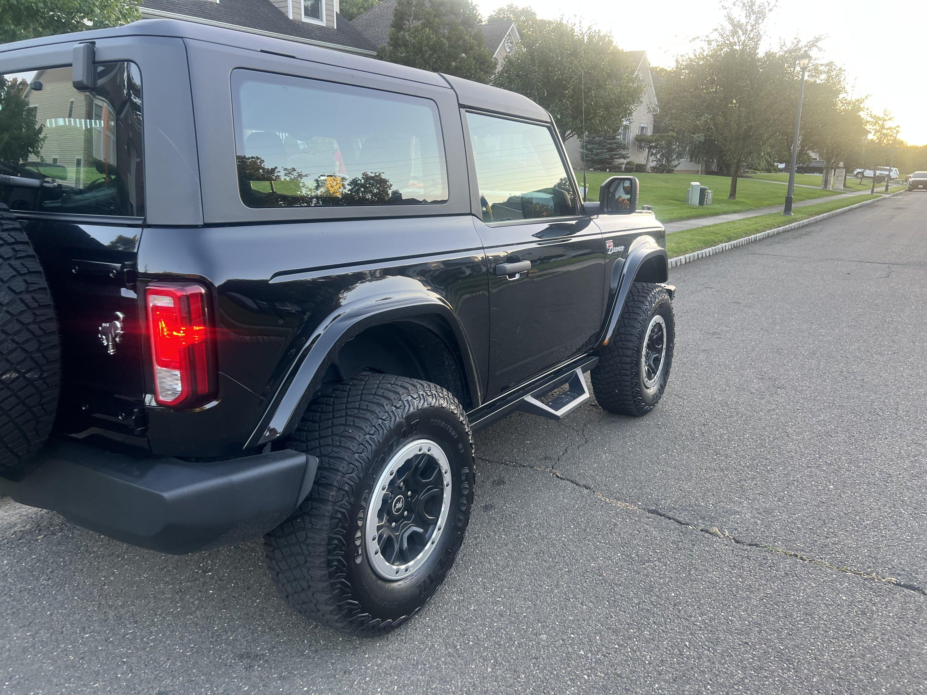 Ford Bronco KBD Fender Flares - Painted & Installed IMG_3972