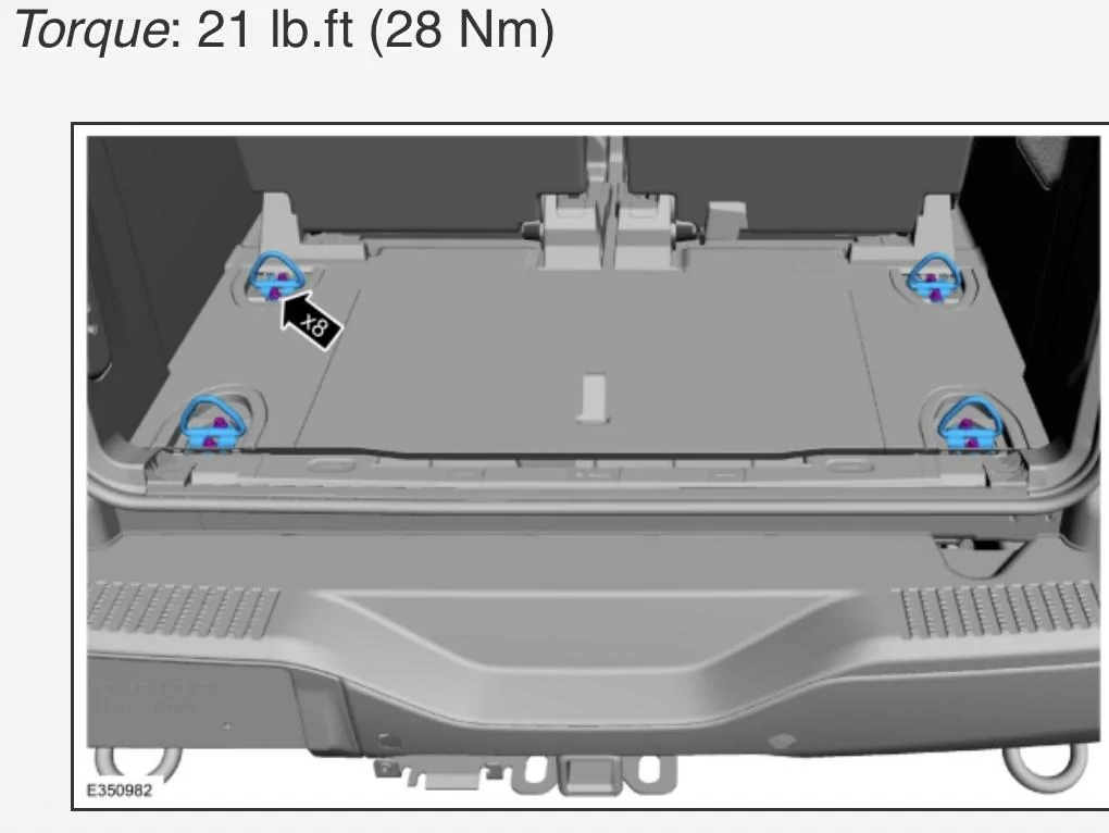 Ford Bronco Torque Spec for Trunk Tie Downs IMG_2046