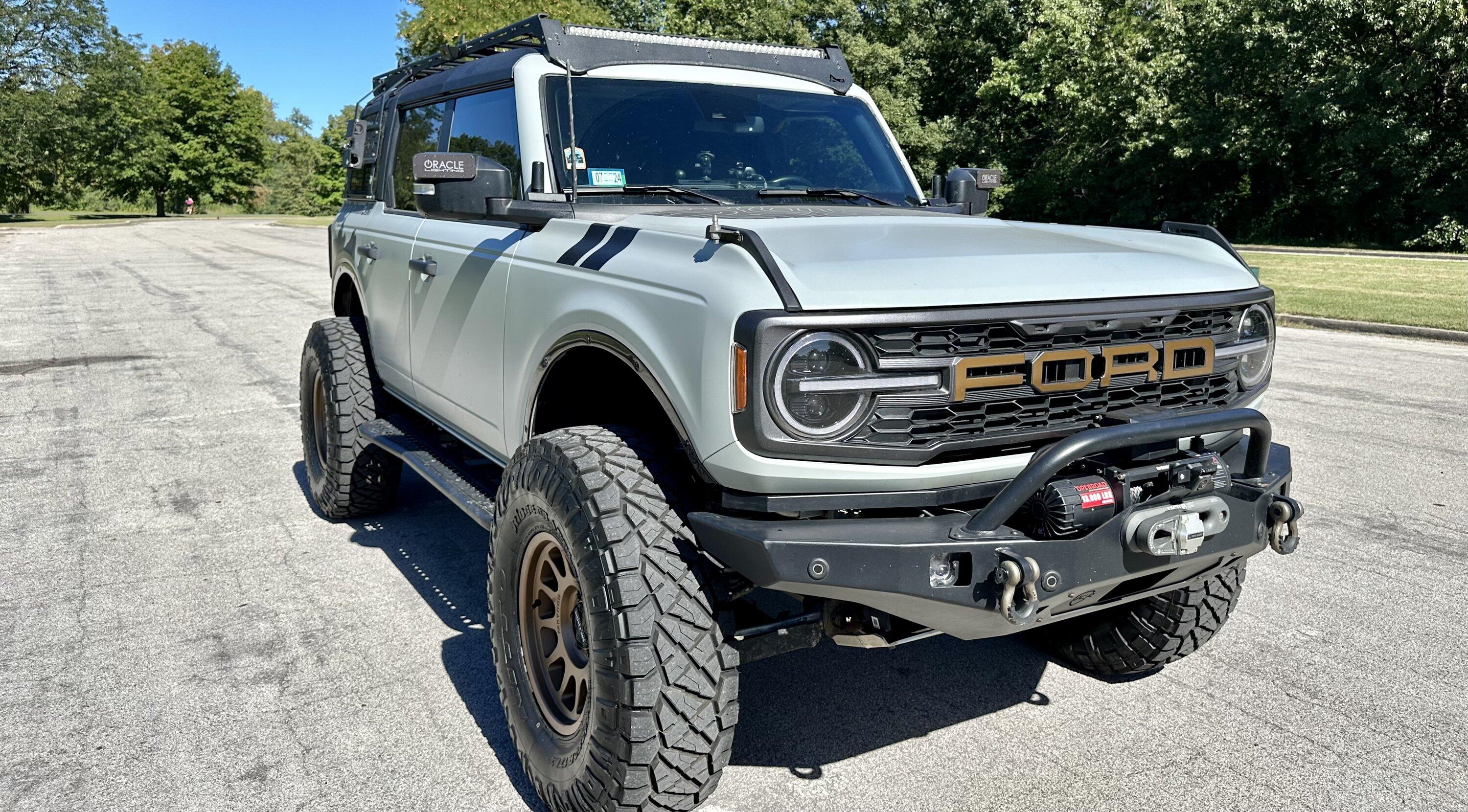 Ford Bronco 38x13.5r17 Patagonia M/T Sasquatch Badlands 2in Lift/Build Thread Round 2 IMG_9220